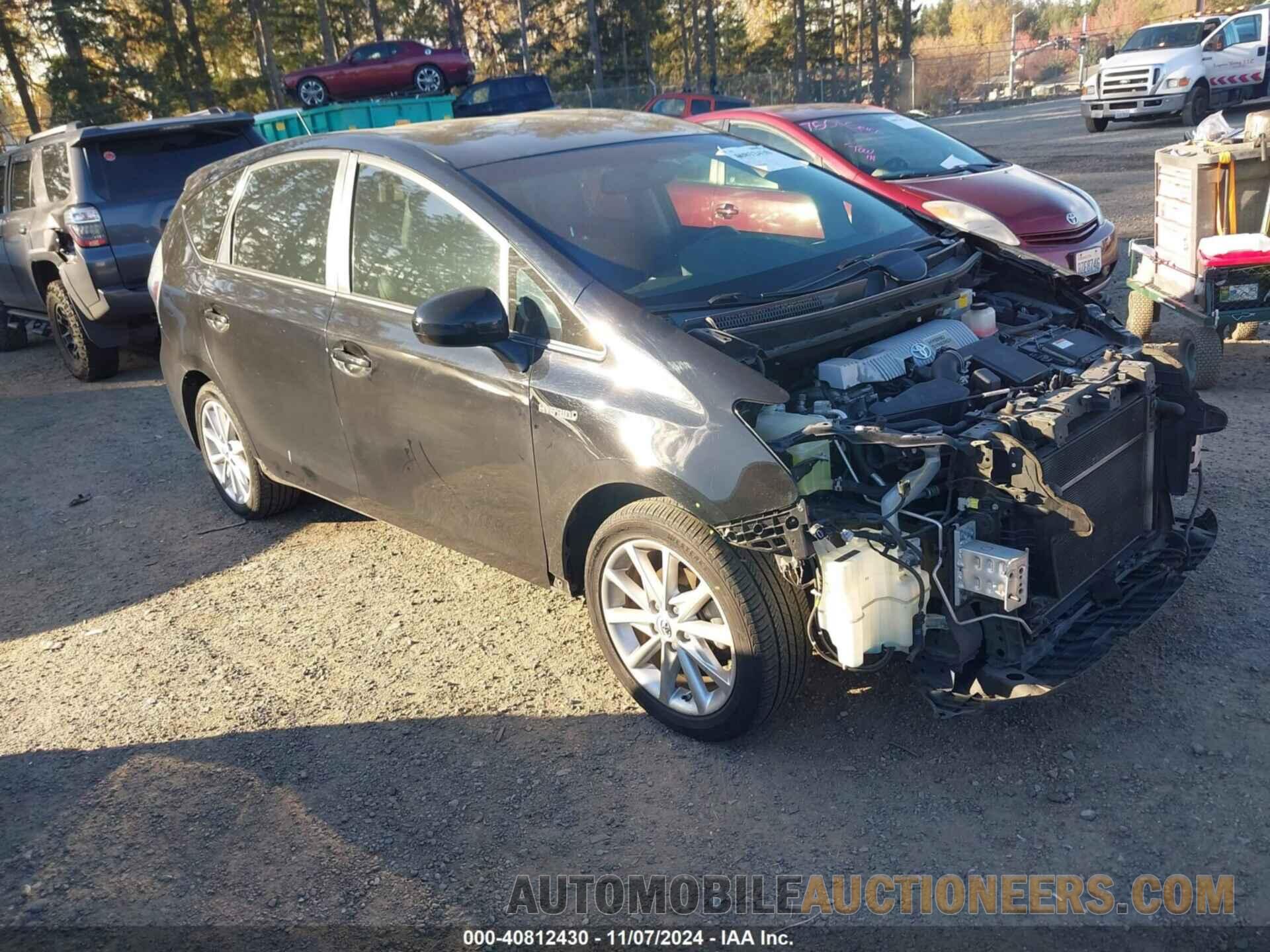 JTDZN3EU3EJ008813 TOYOTA PRIUS V 2014