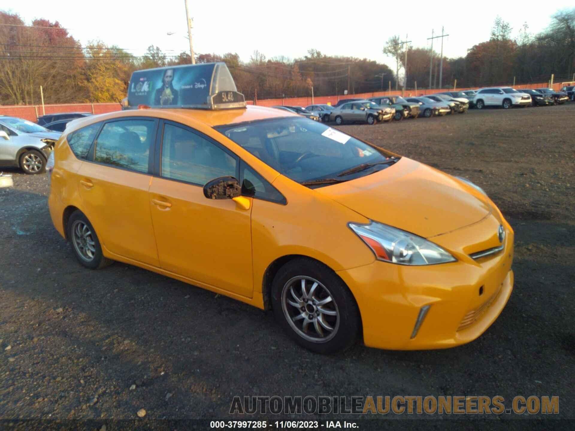 JTDZN3EU3FJ016976 TOYOTA PRIUS V 2015