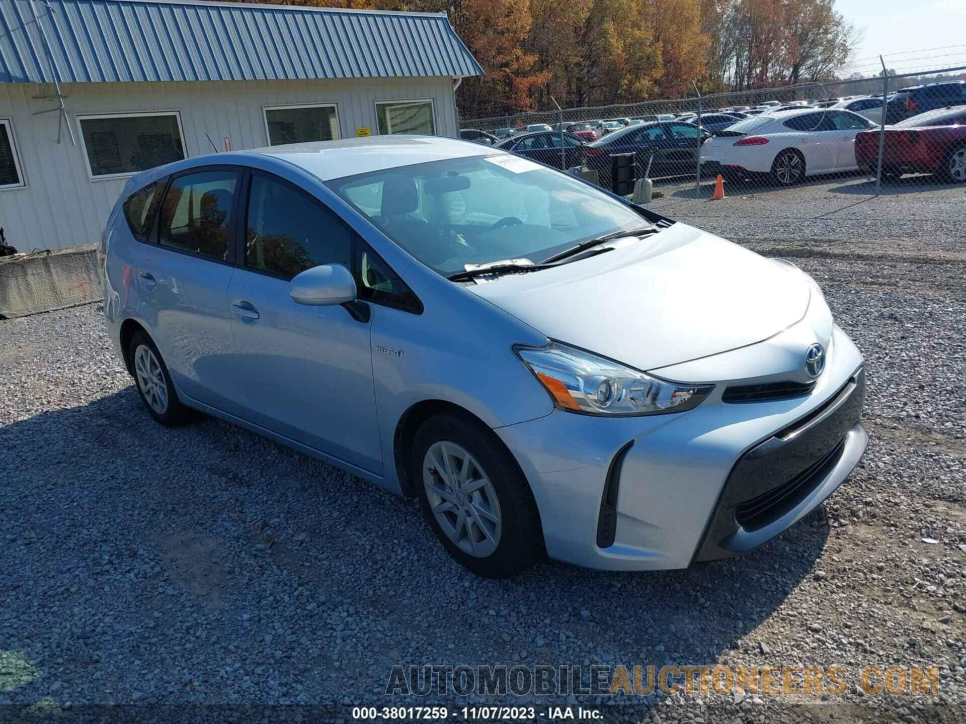 JTDZN3EU3FJ020302 TOYOTA PRIUS V 2015