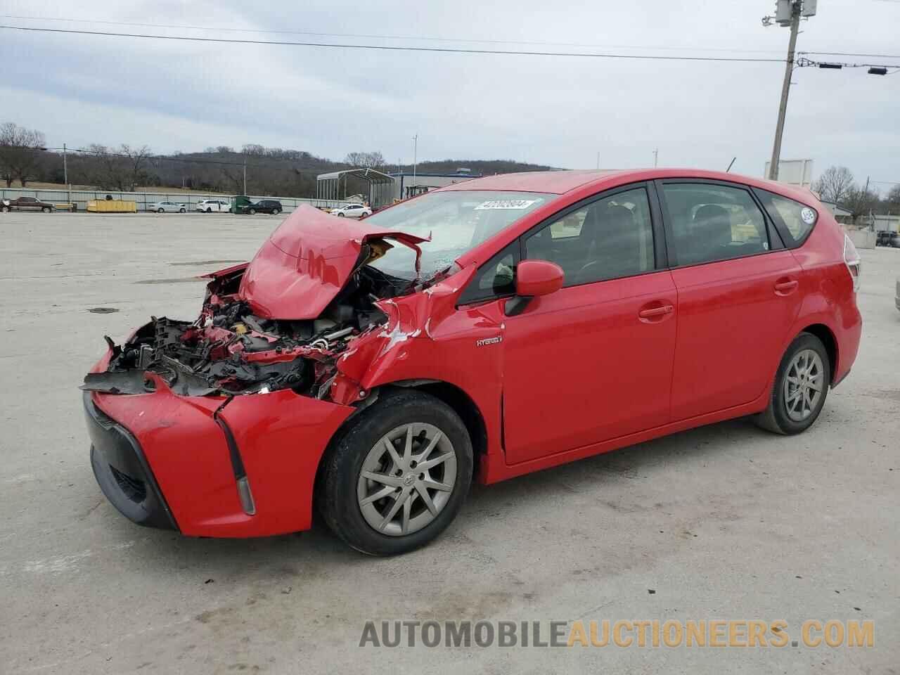 JTDZN3EU3FJ020784 TOYOTA PRIUS 2015