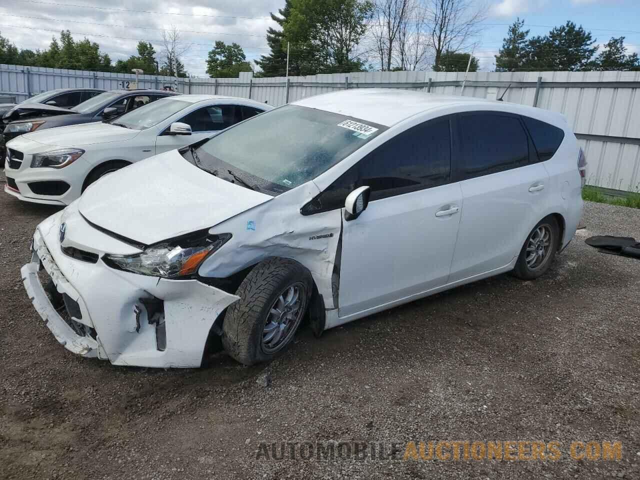 JTDZN3EU3FJ022891 TOYOTA PRIUS 2015