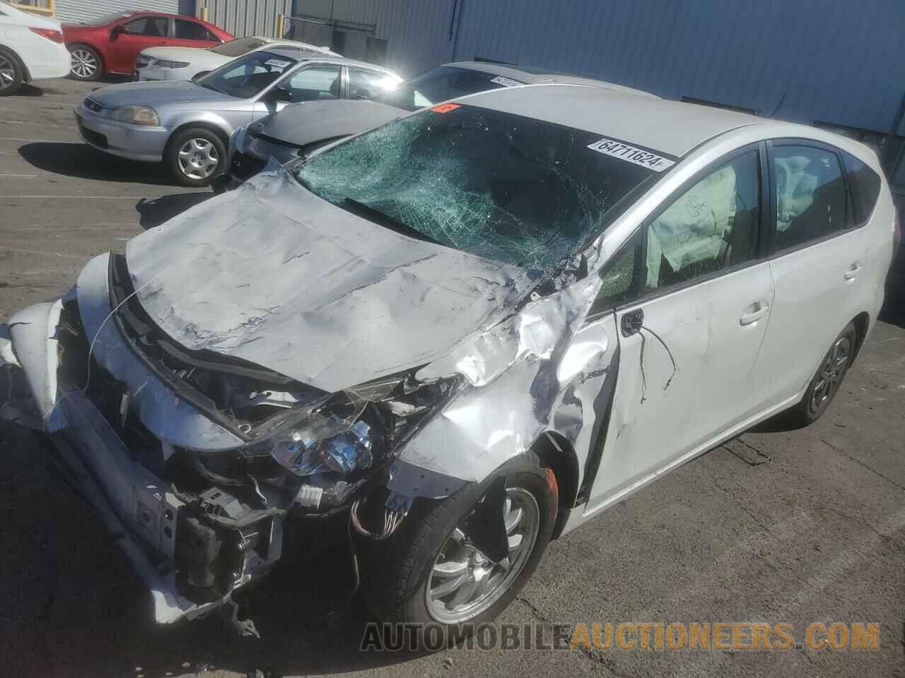 JTDZN3EU3FJ024639 TOYOTA PRIUS 2015