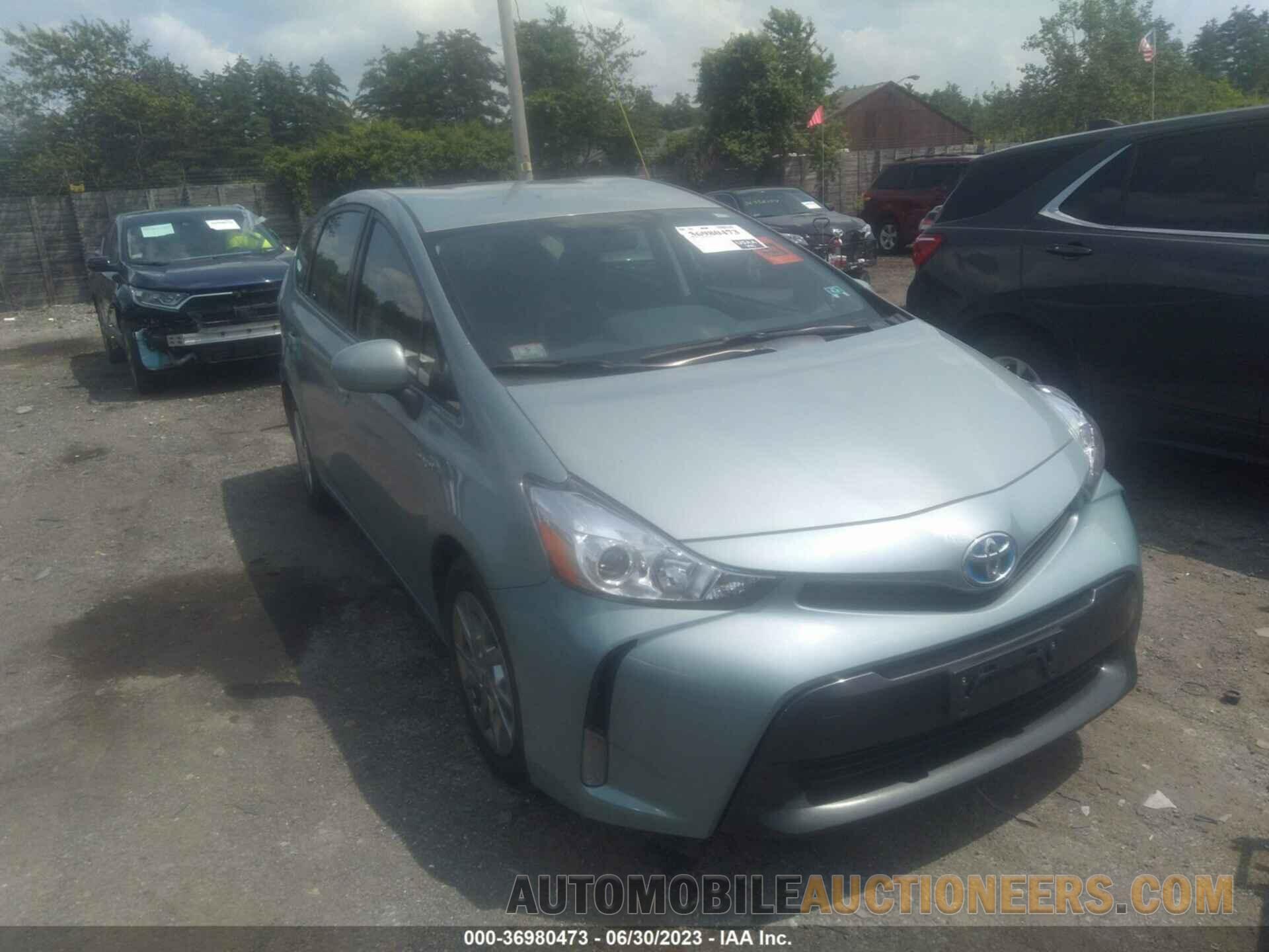 JTDZN3EU3FJ026617 TOYOTA PRIUS V 2015