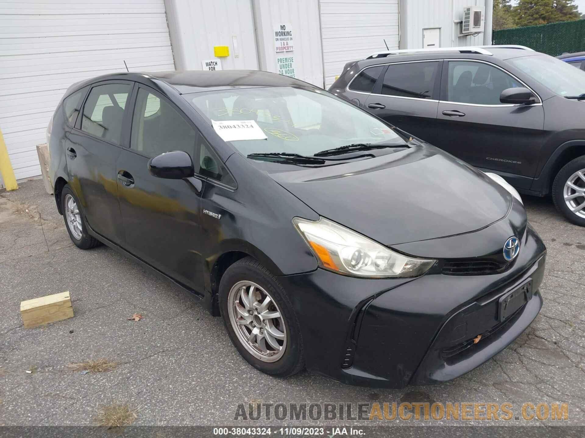 JTDZN3EU3FJ028545 TOYOTA PRIUS V 2015