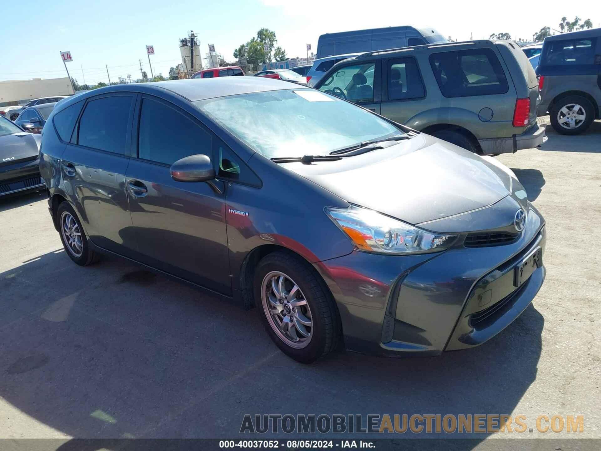 JTDZN3EU3FJ035043 TOYOTA PRIUS V 2015