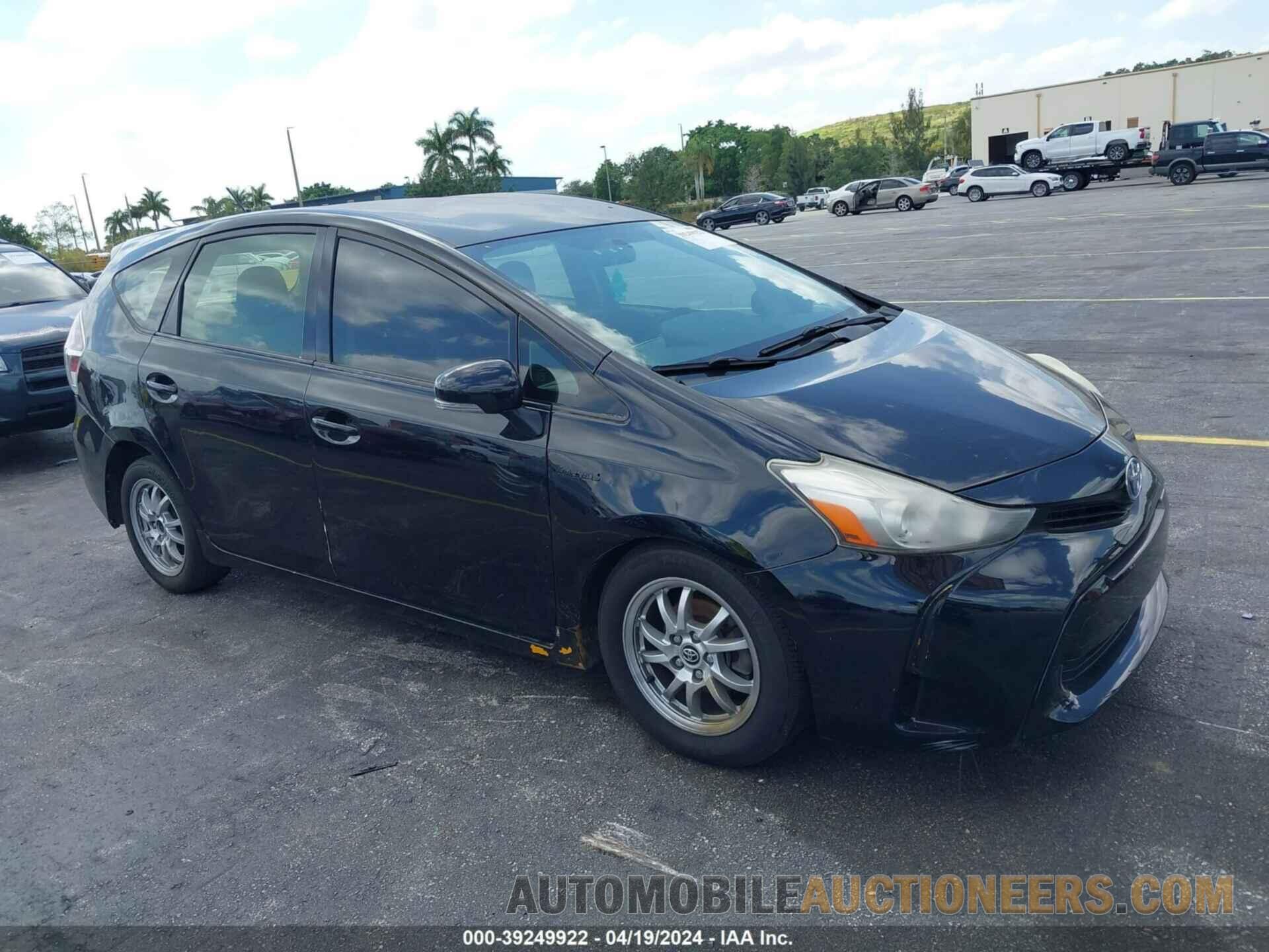 JTDZN3EU3FJ037682 TOYOTA PRIUS V 2015