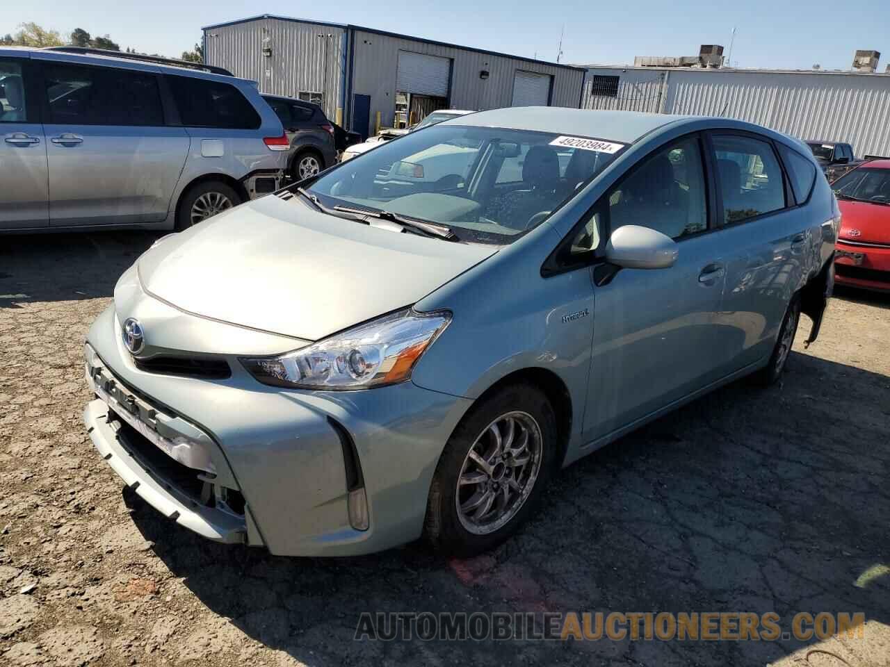 JTDZN3EU3FJ038900 TOYOTA PRIUS 2015