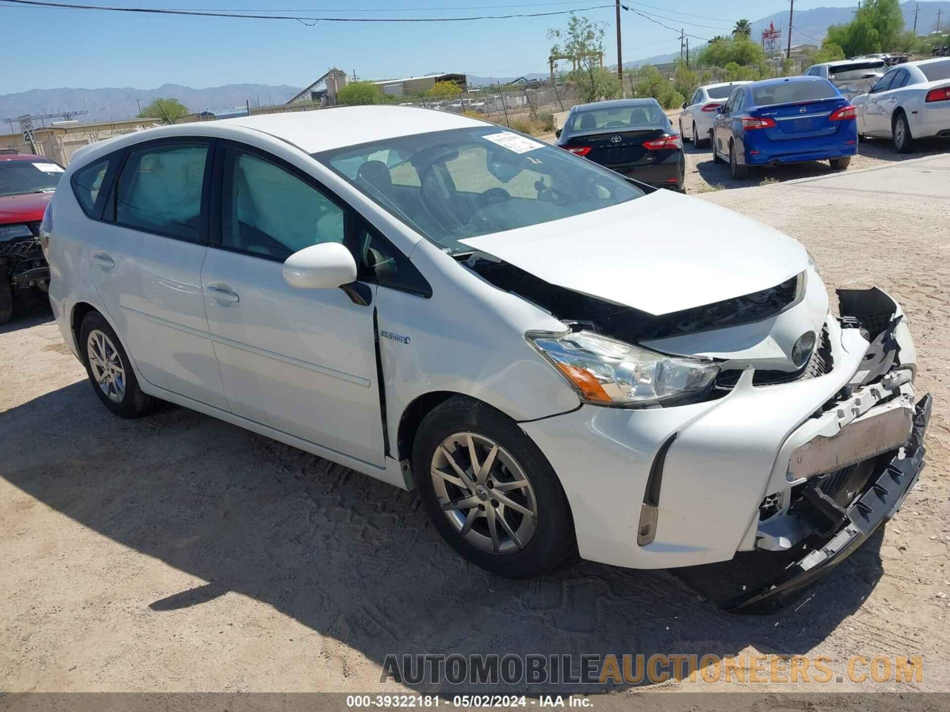 JTDZN3EU3FJ040095 TOYOTA PRIUS V 2015