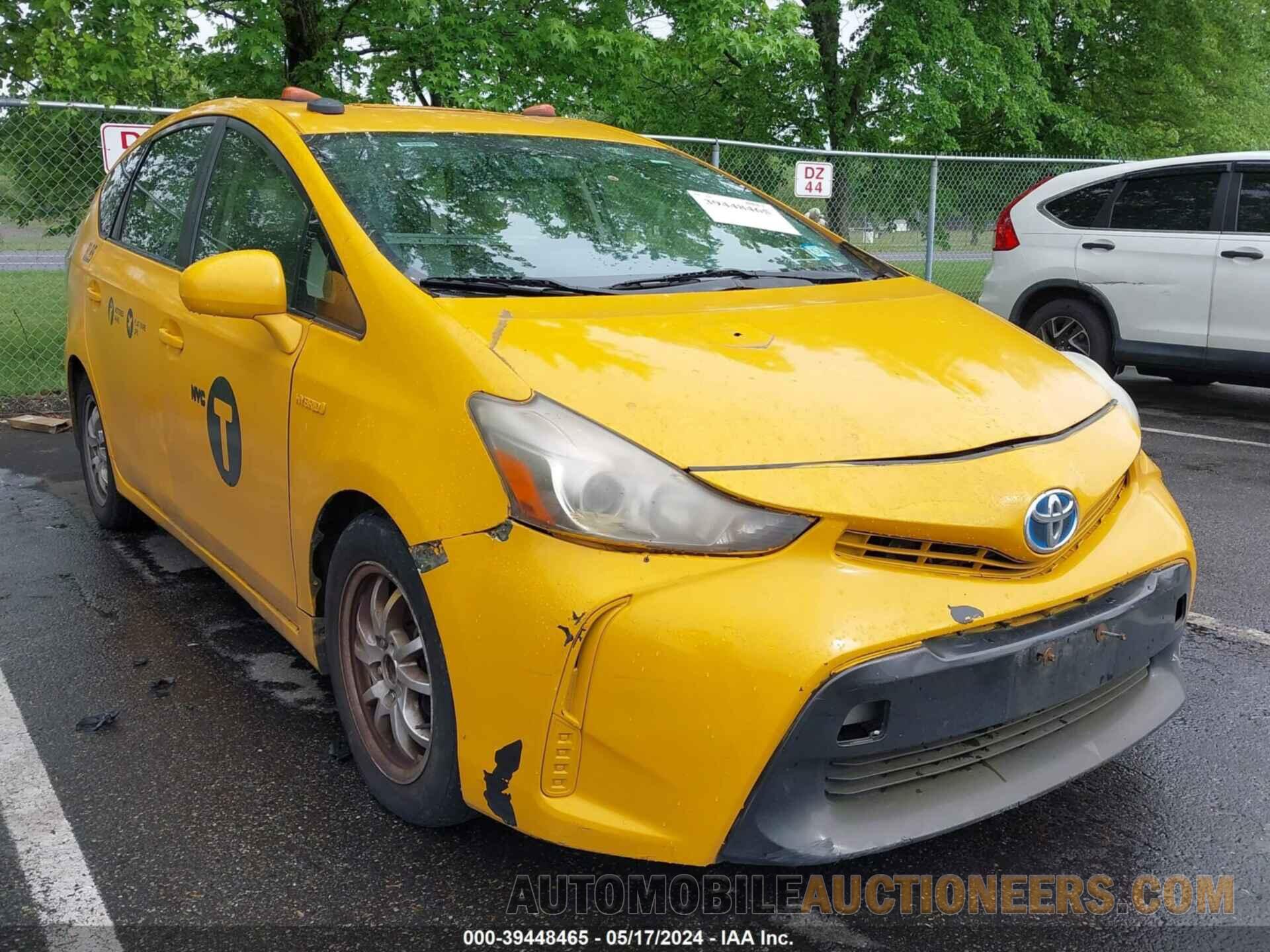 JTDZN3EU3GJ042298 TOYOTA PRIUS V 2016