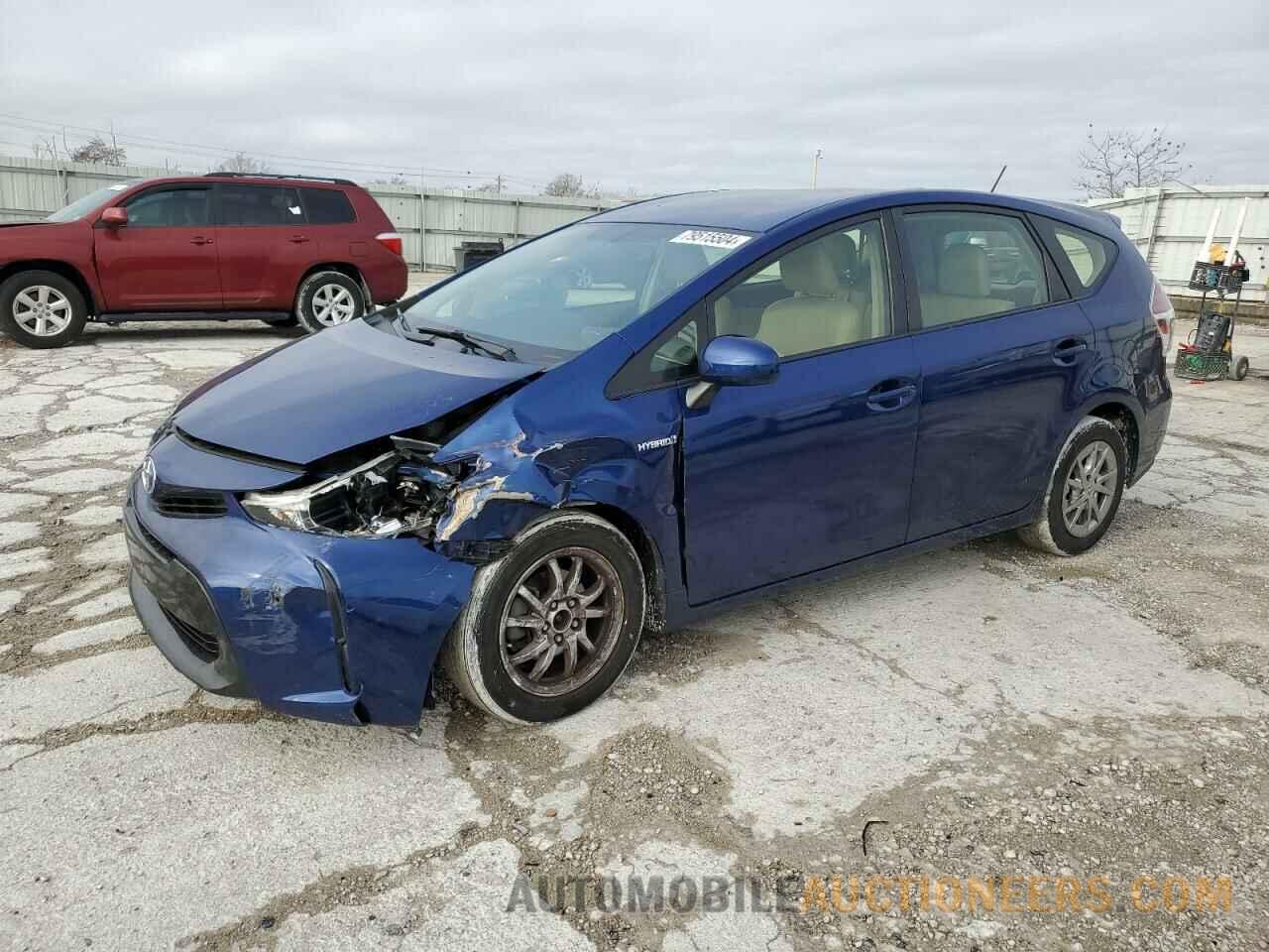 JTDZN3EU3GJ042706 TOYOTA PRIUS 2016