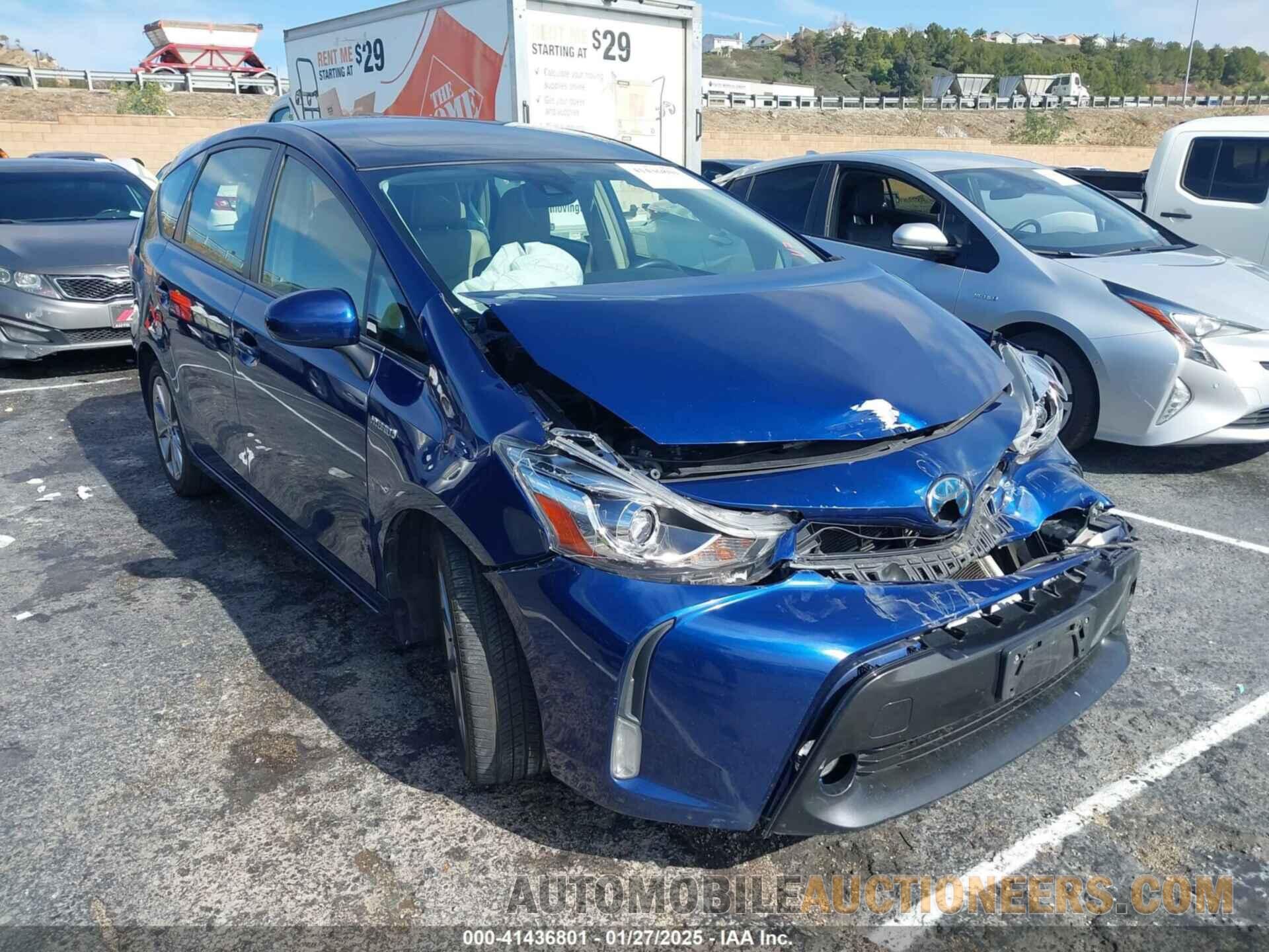 JTDZN3EU3GJ043628 TOYOTA PRIUS V 2016