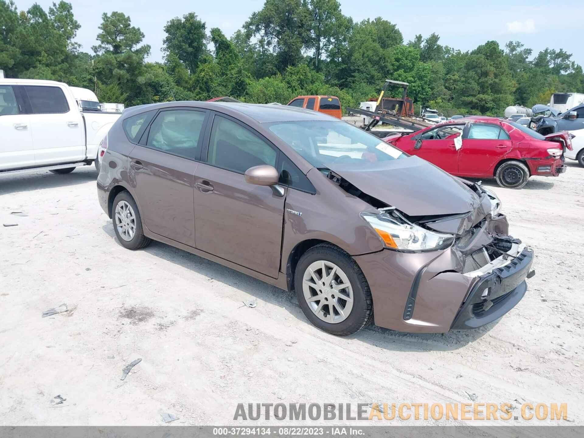 JTDZN3EU3GJ045430 TOYOTA PRIUS V 2016