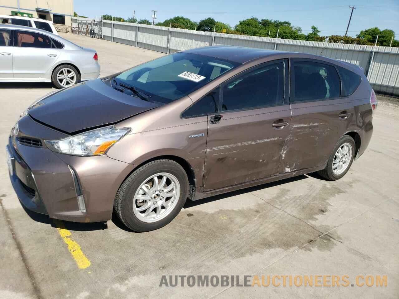 JTDZN3EU3GJ051972 TOYOTA PRIUS 2016