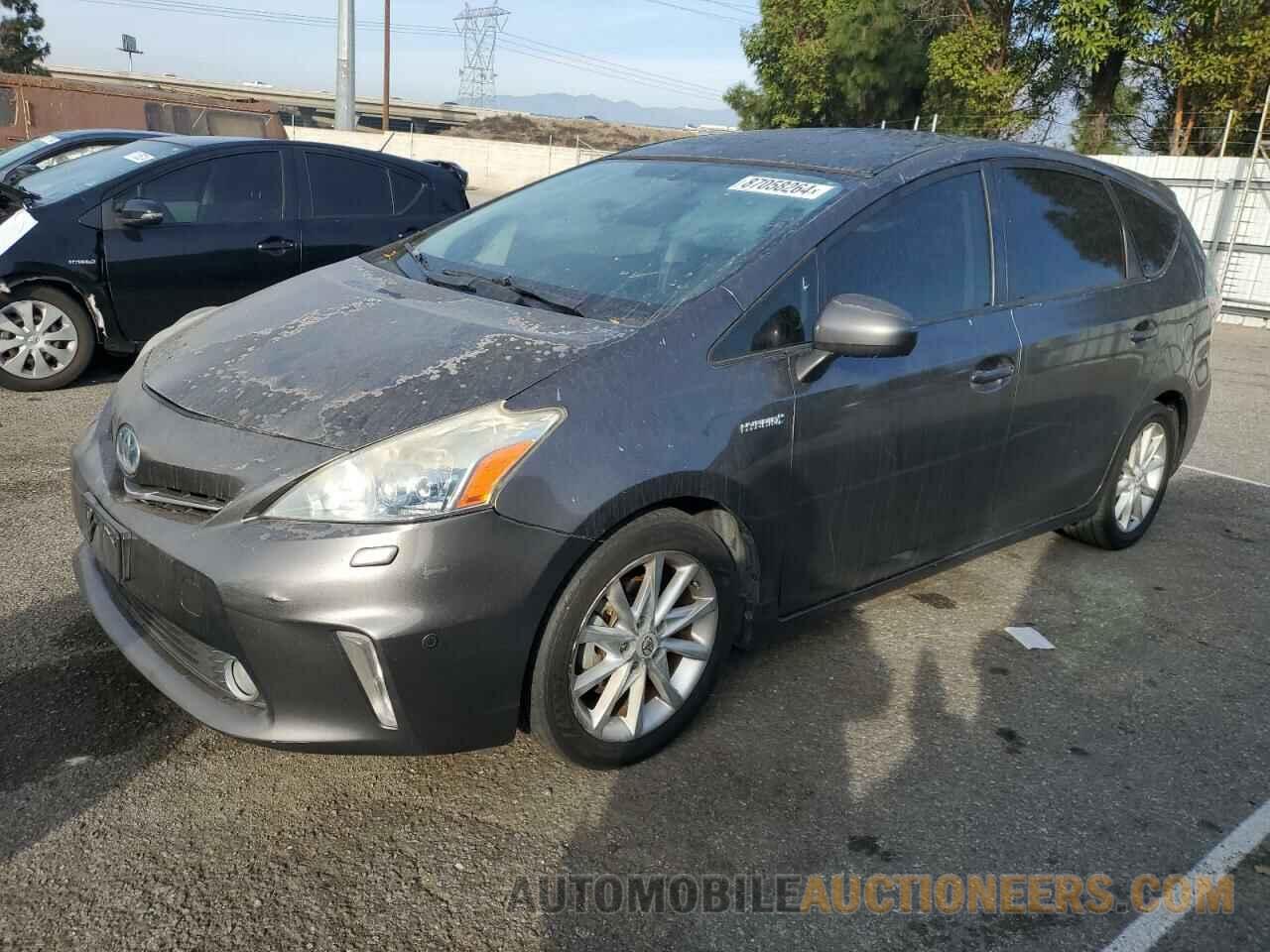 JTDZN3EU4C3042583 TOYOTA PRIUS 2012