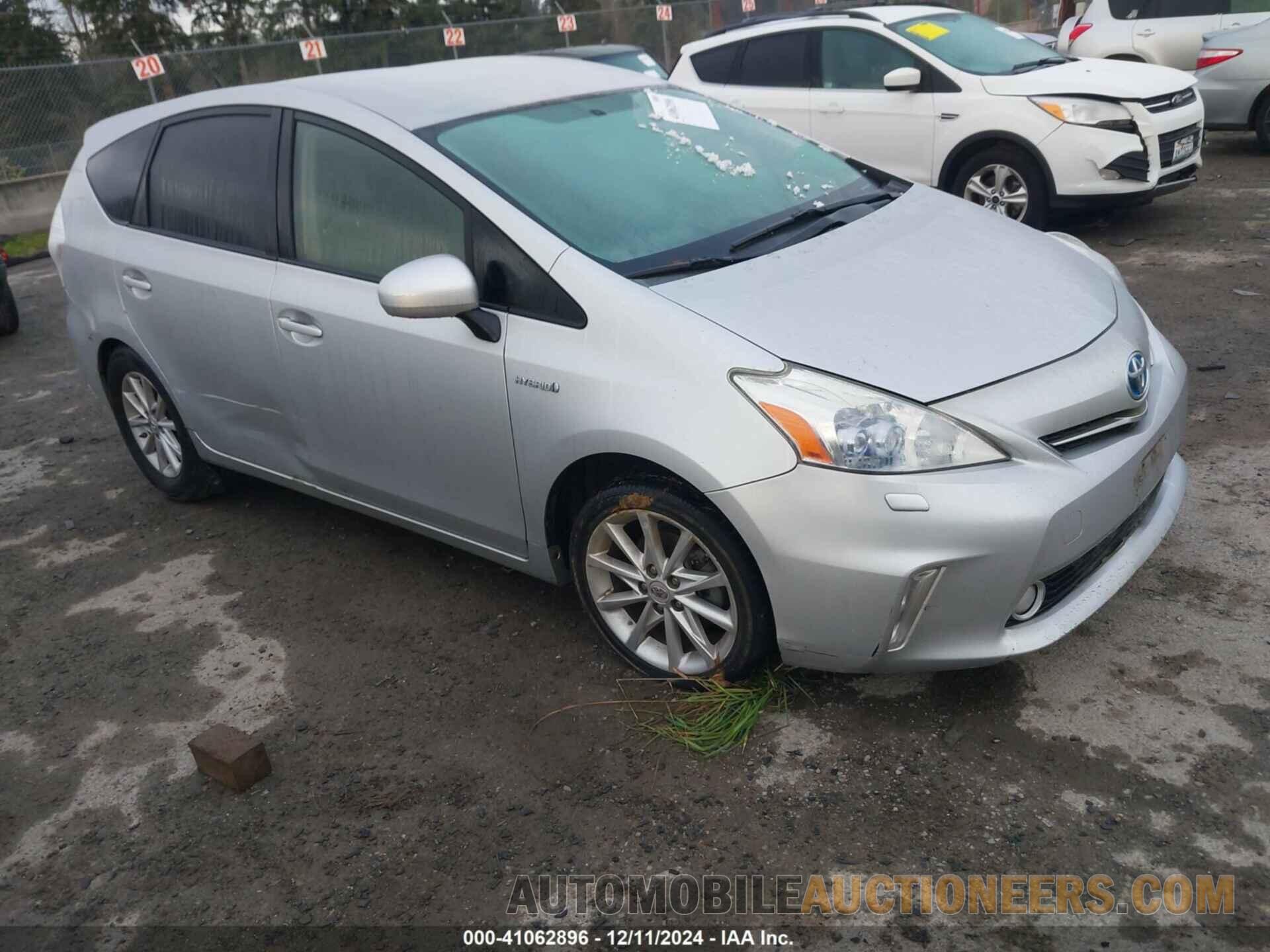 JTDZN3EU4C3048254 TOYOTA PRIUS V 2012