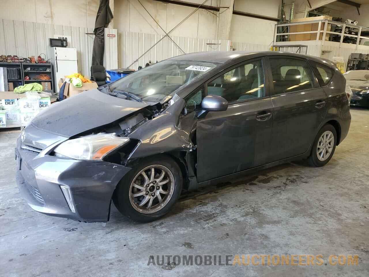 JTDZN3EU4C3129254 TOYOTA PRIUS 2012