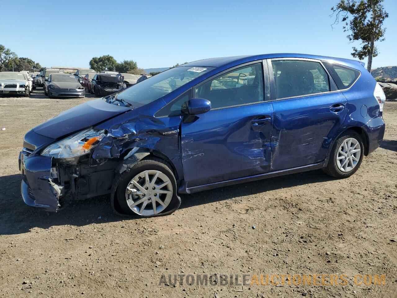 JTDZN3EU4C3146961 TOYOTA PRIUS 2012