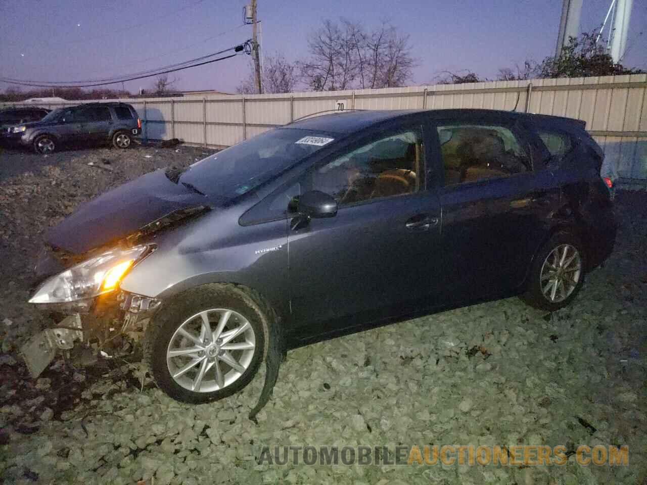 JTDZN3EU4C3154753 TOYOTA PRIUS 2012