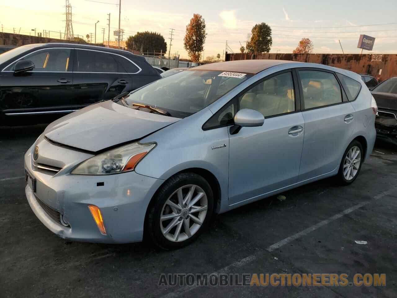 JTDZN3EU4D3187348 TOYOTA PRIUS 2013