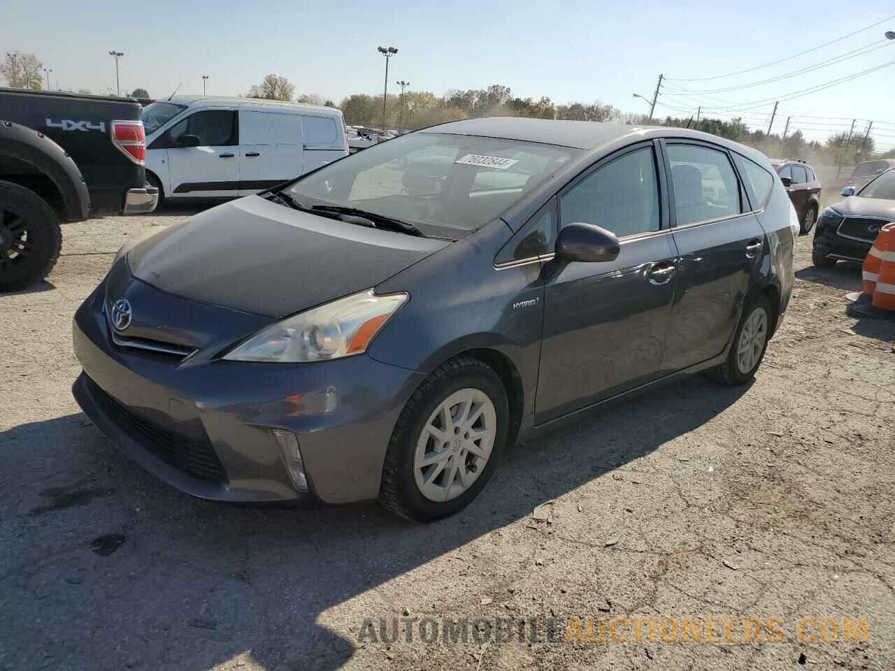 JTDZN3EU4D3284808 TOYOTA PRIUS 2013