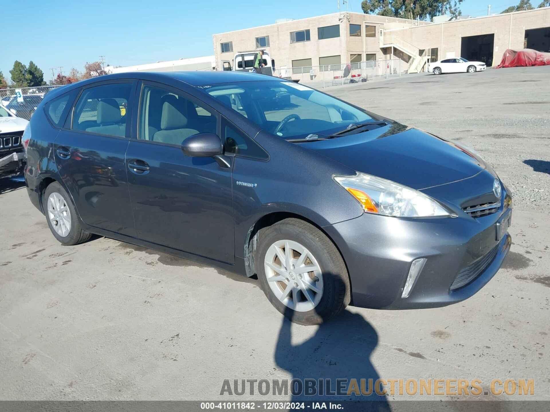 JTDZN3EU4E3331286 TOYOTA PRIUS V 2014