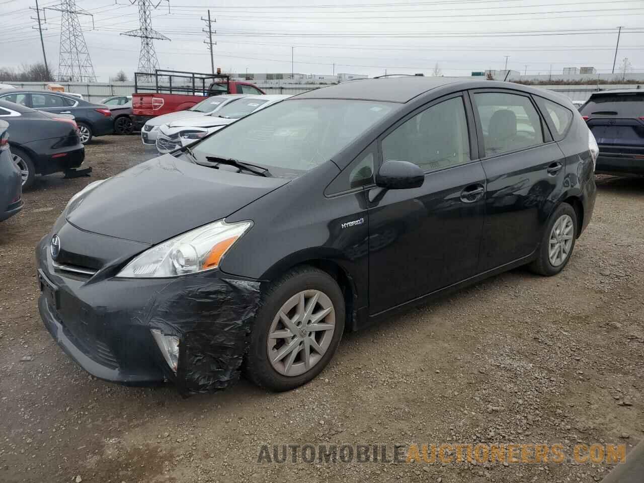 JTDZN3EU4E3354325 TOYOTA PRIUS 2014