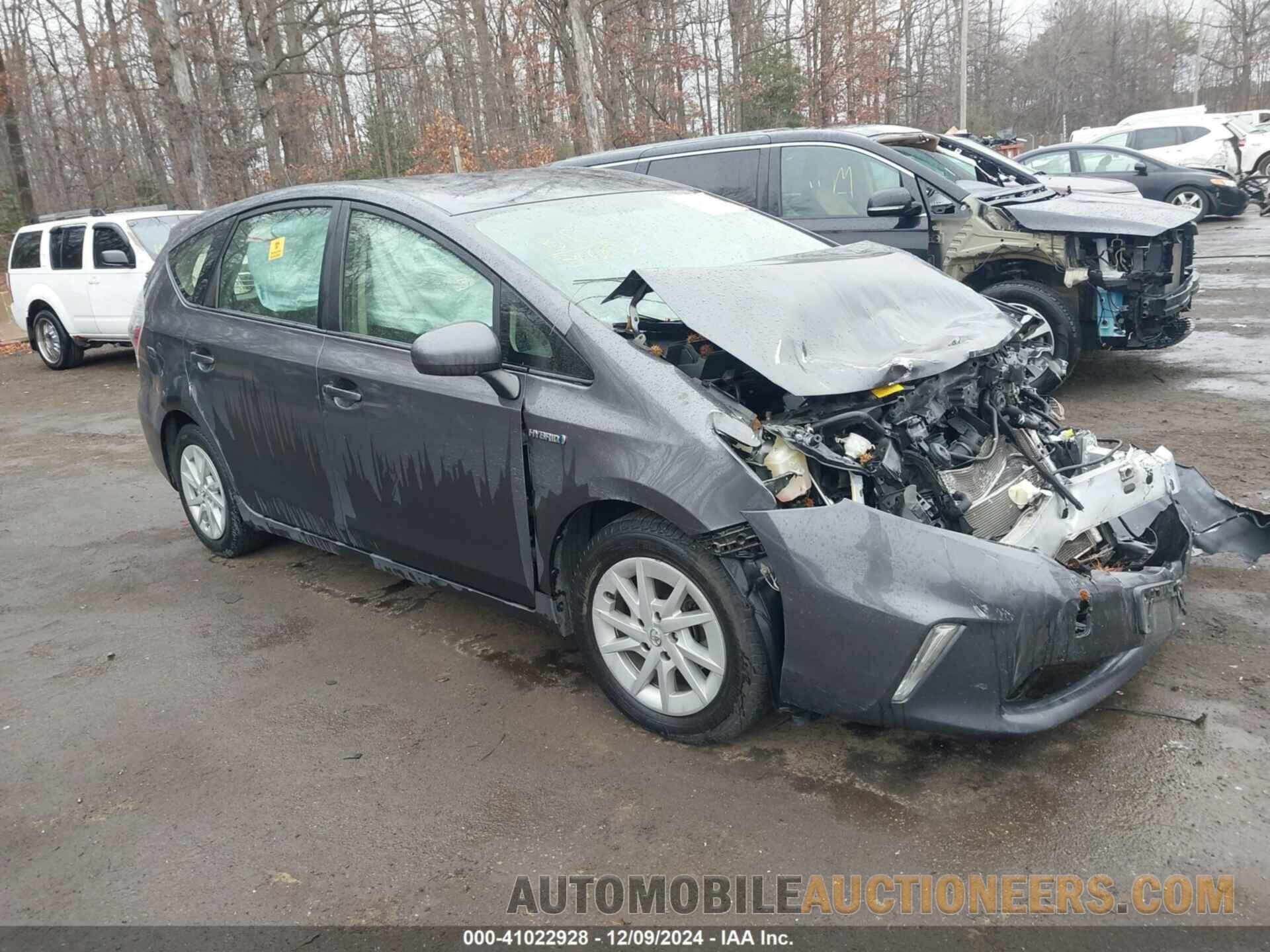 JTDZN3EU4EJ001918 TOYOTA PRIUS V 2014