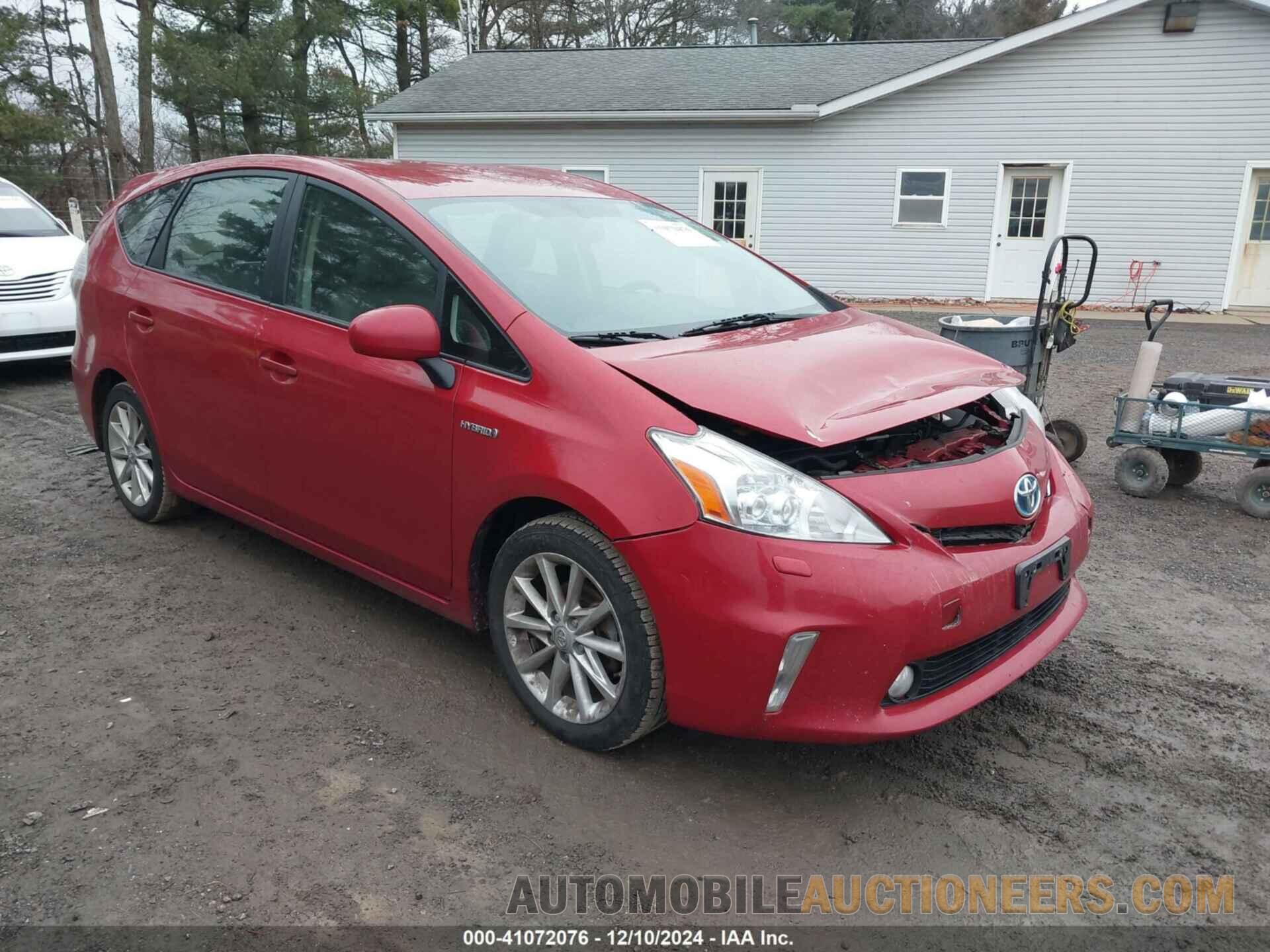 JTDZN3EU4EJ012577 TOYOTA PRIUS V 2014