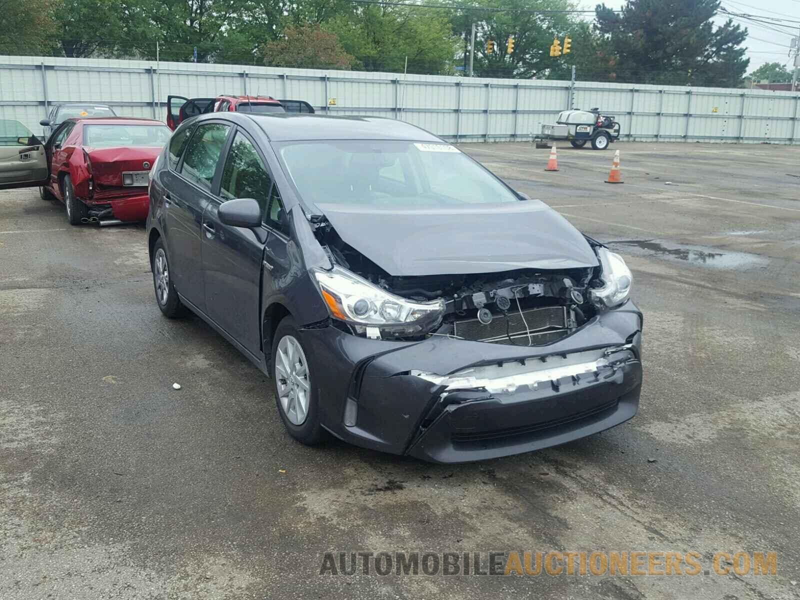 JTDZN3EU4FJ018672 TOYOTA PRIUS 2015