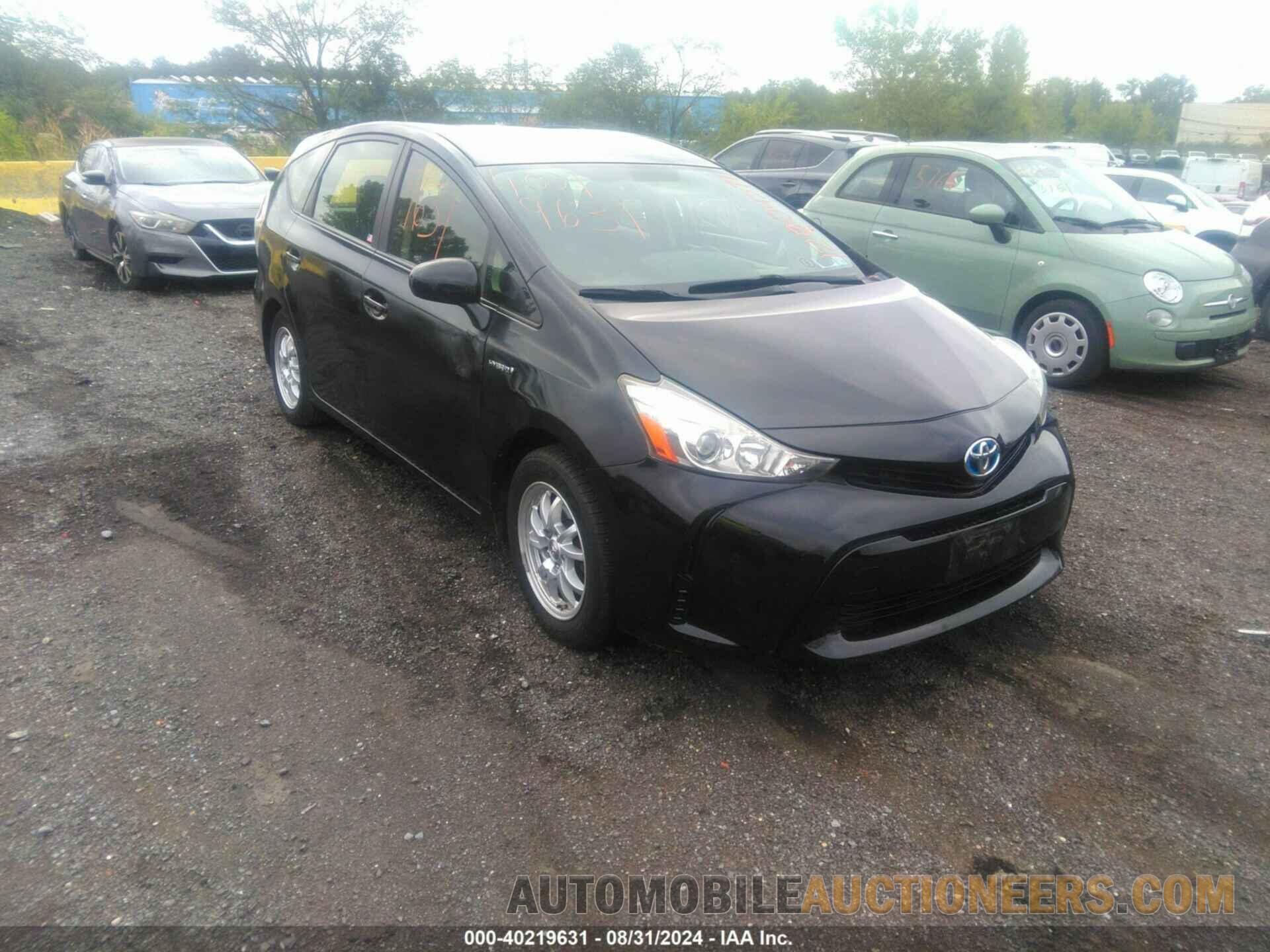 JTDZN3EU4FJ020695 TOYOTA PRIUS V 2015