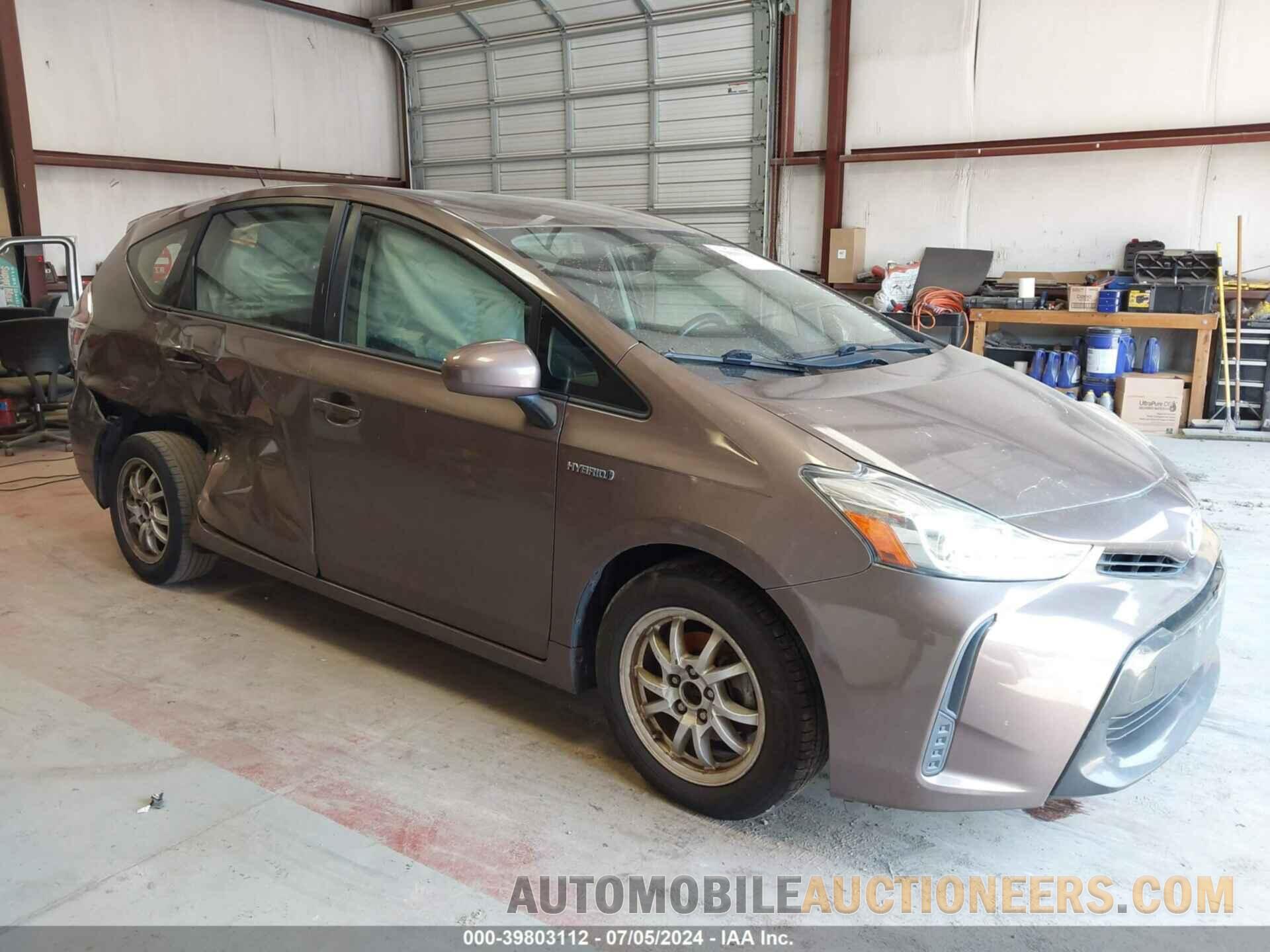 JTDZN3EU4FJ022611 TOYOTA PRIUS V 2015