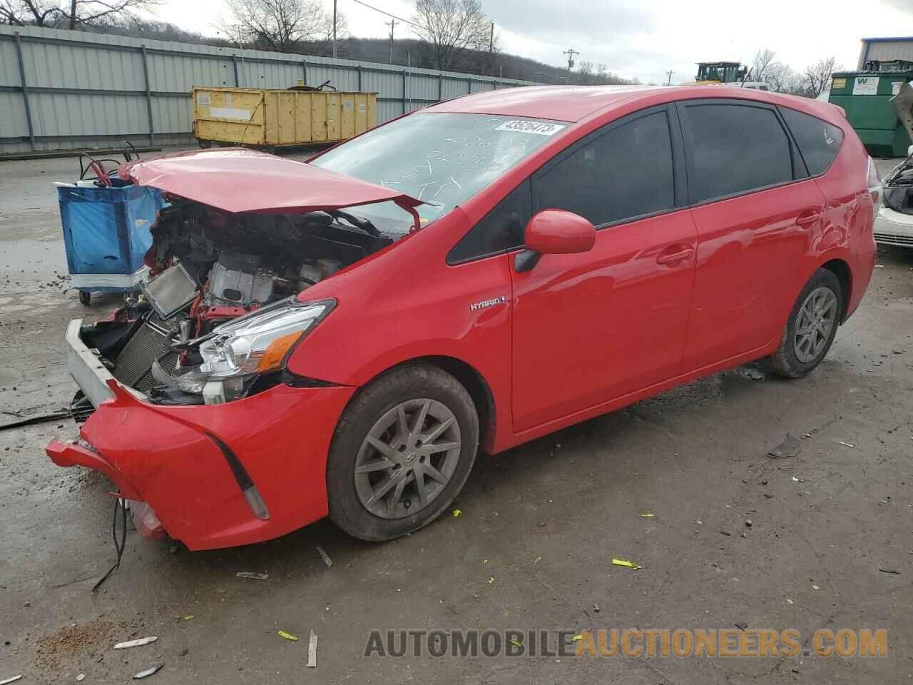 JTDZN3EU4FJ022754 TOYOTA PRIUS 2015