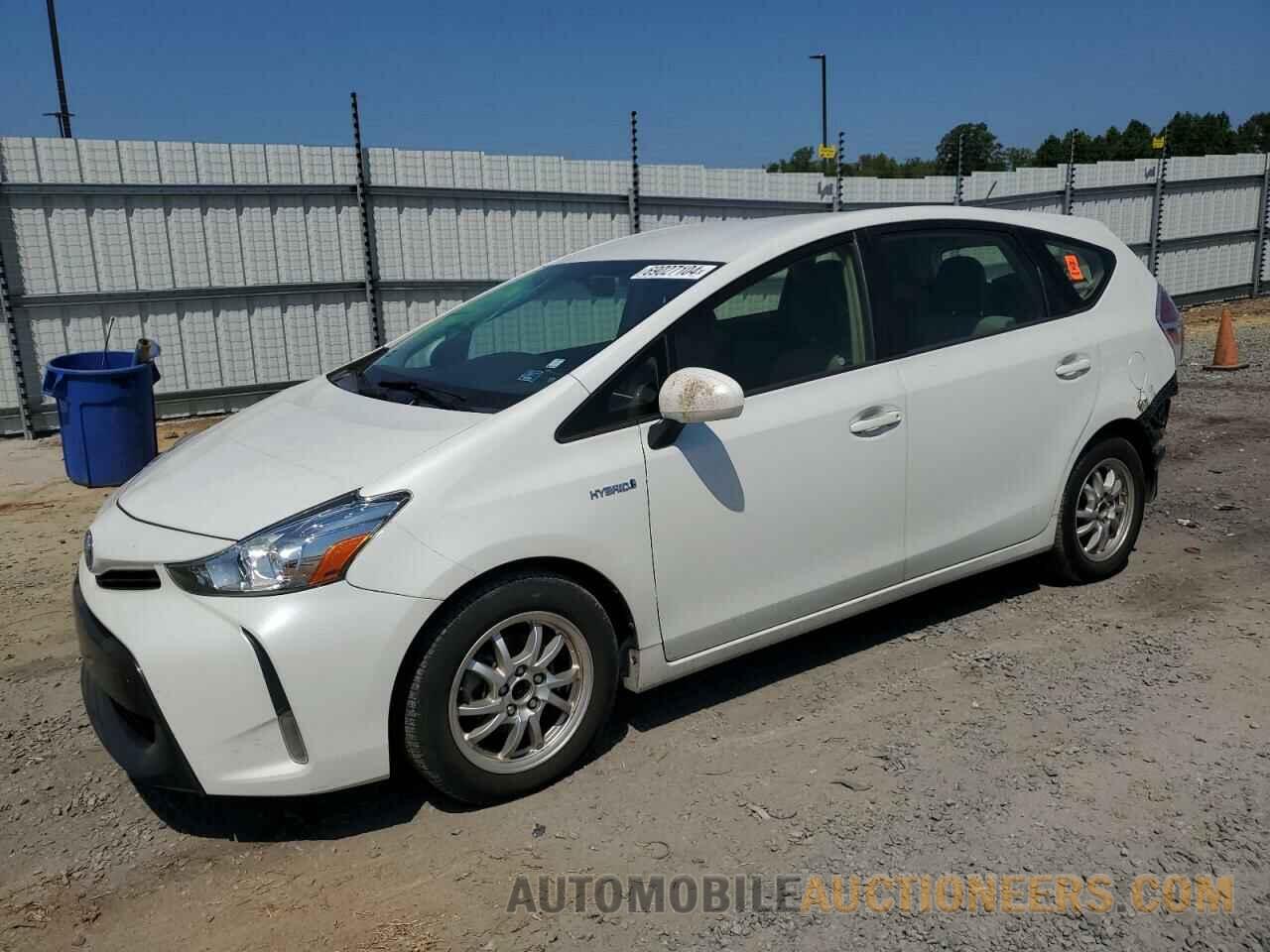 JTDZN3EU4FJ023032 TOYOTA PRIUS 2015