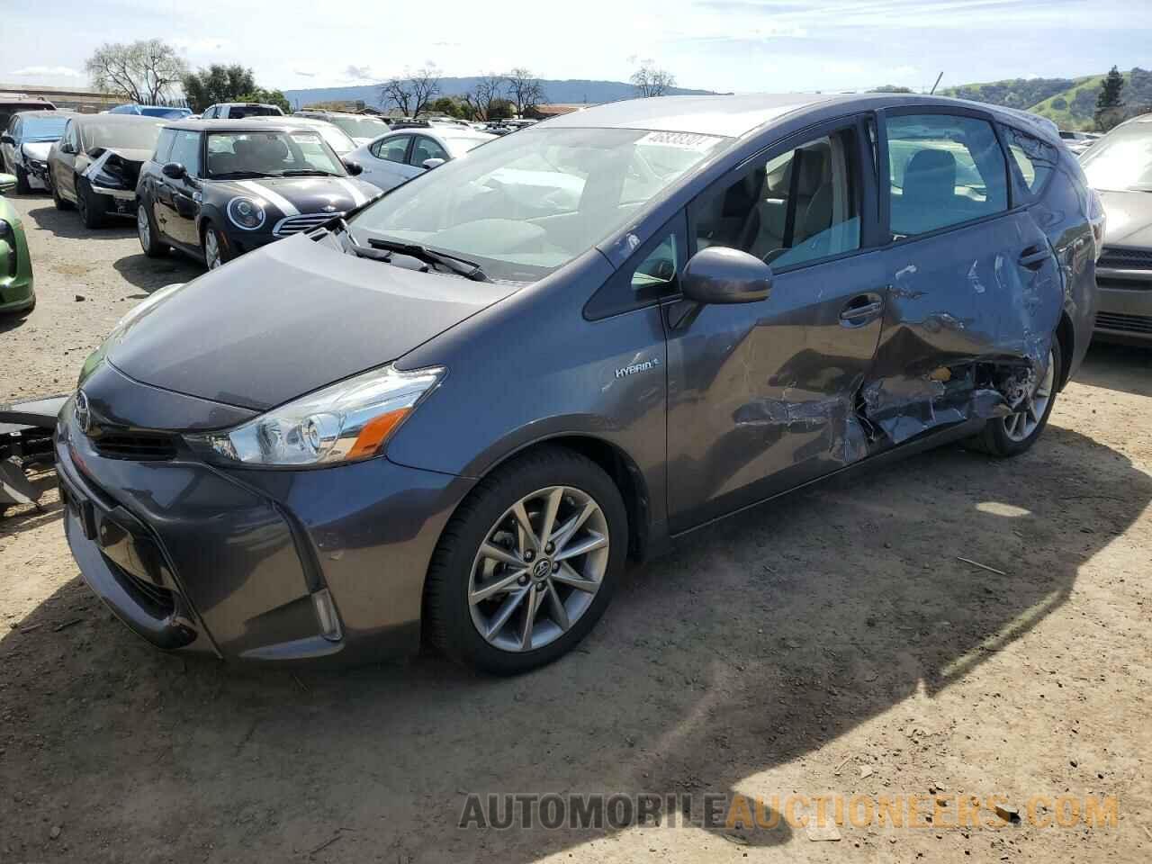 JTDZN3EU4FJ024326 TOYOTA PRIUS 2015