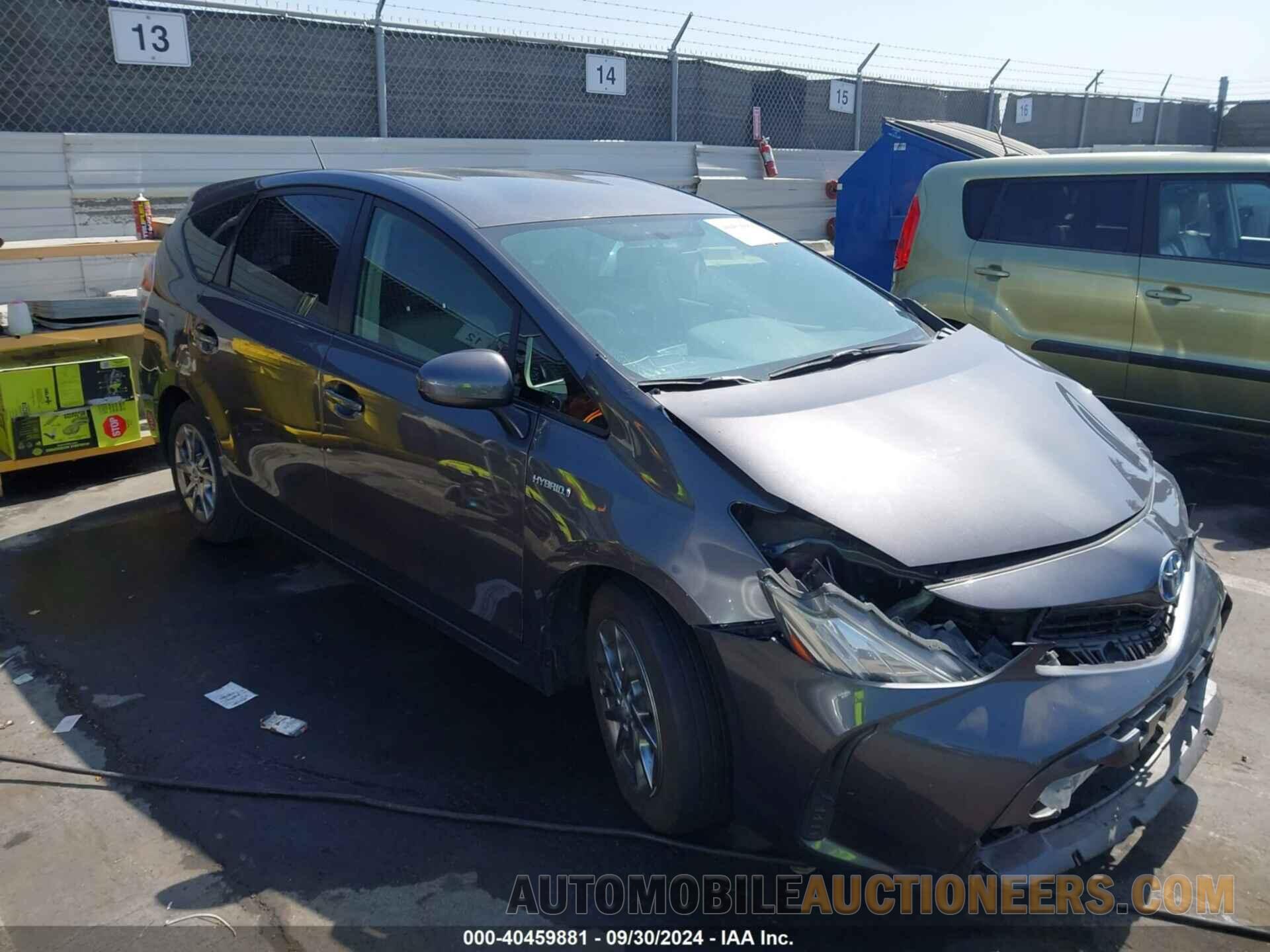 JTDZN3EU4FJ035164 TOYOTA PRIUS V 2015