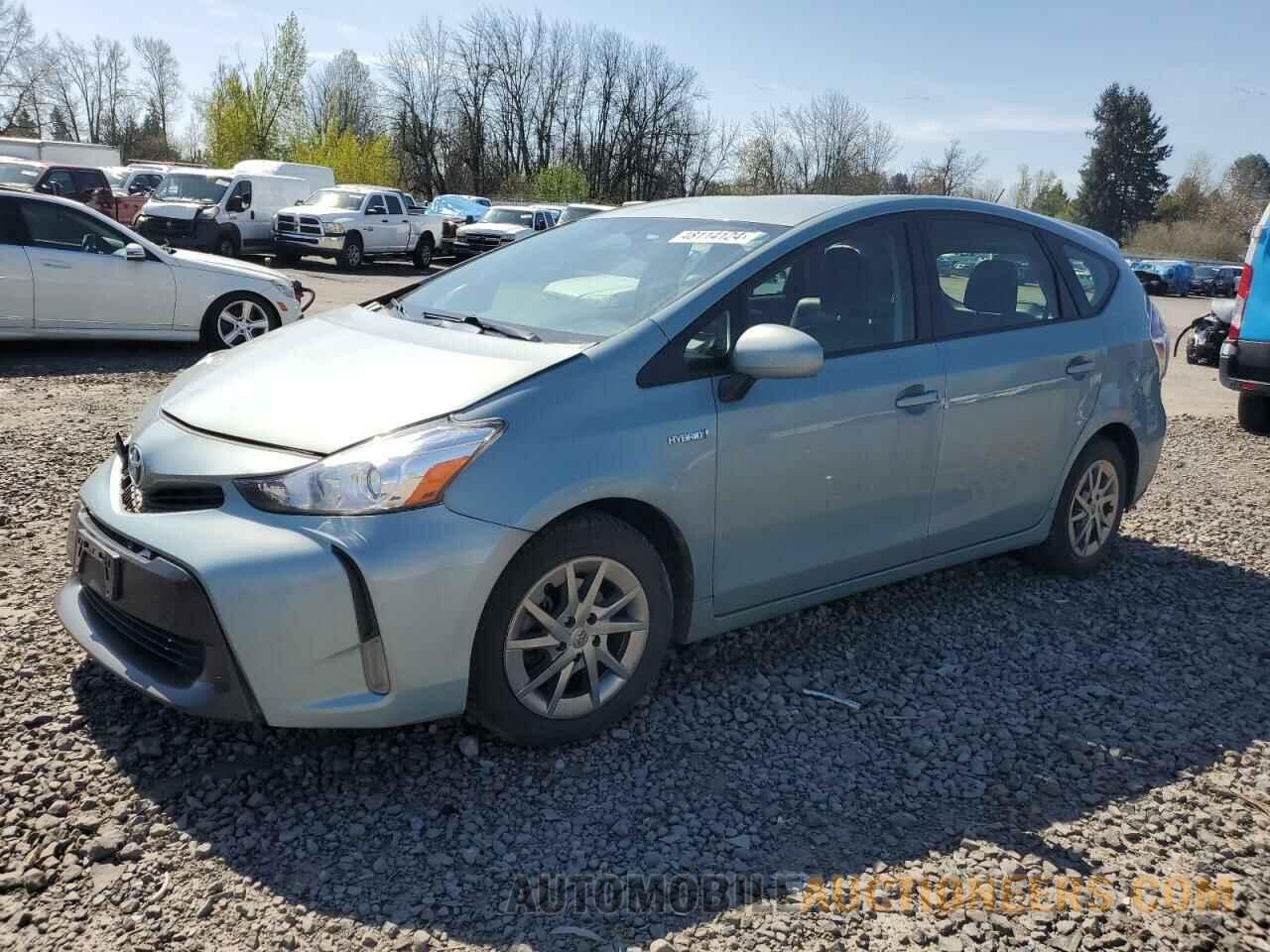 JTDZN3EU4FJ037898 TOYOTA PRIUS 2015