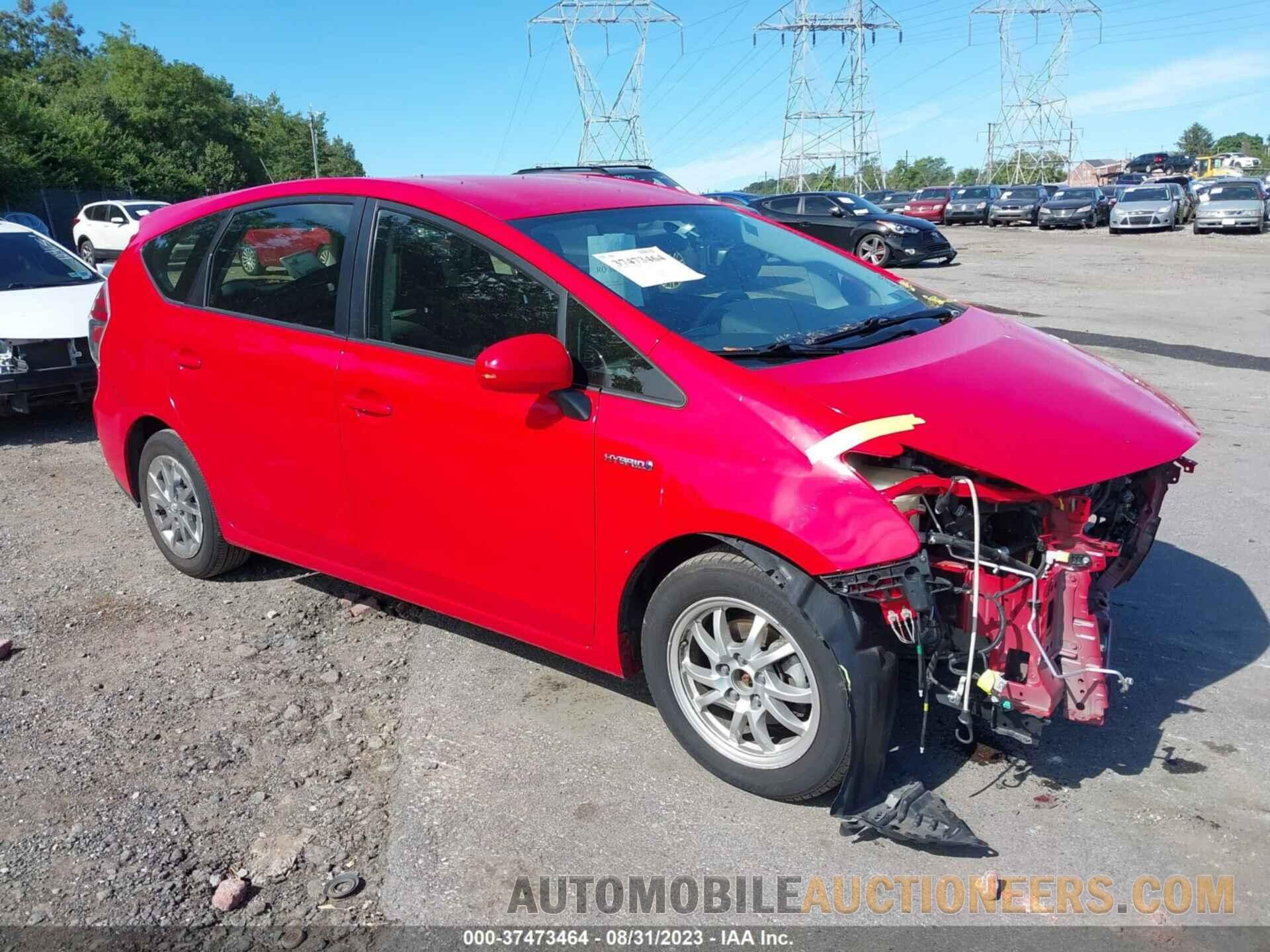 JTDZN3EU4FJ039666 TOYOTA PRIUS V 2015