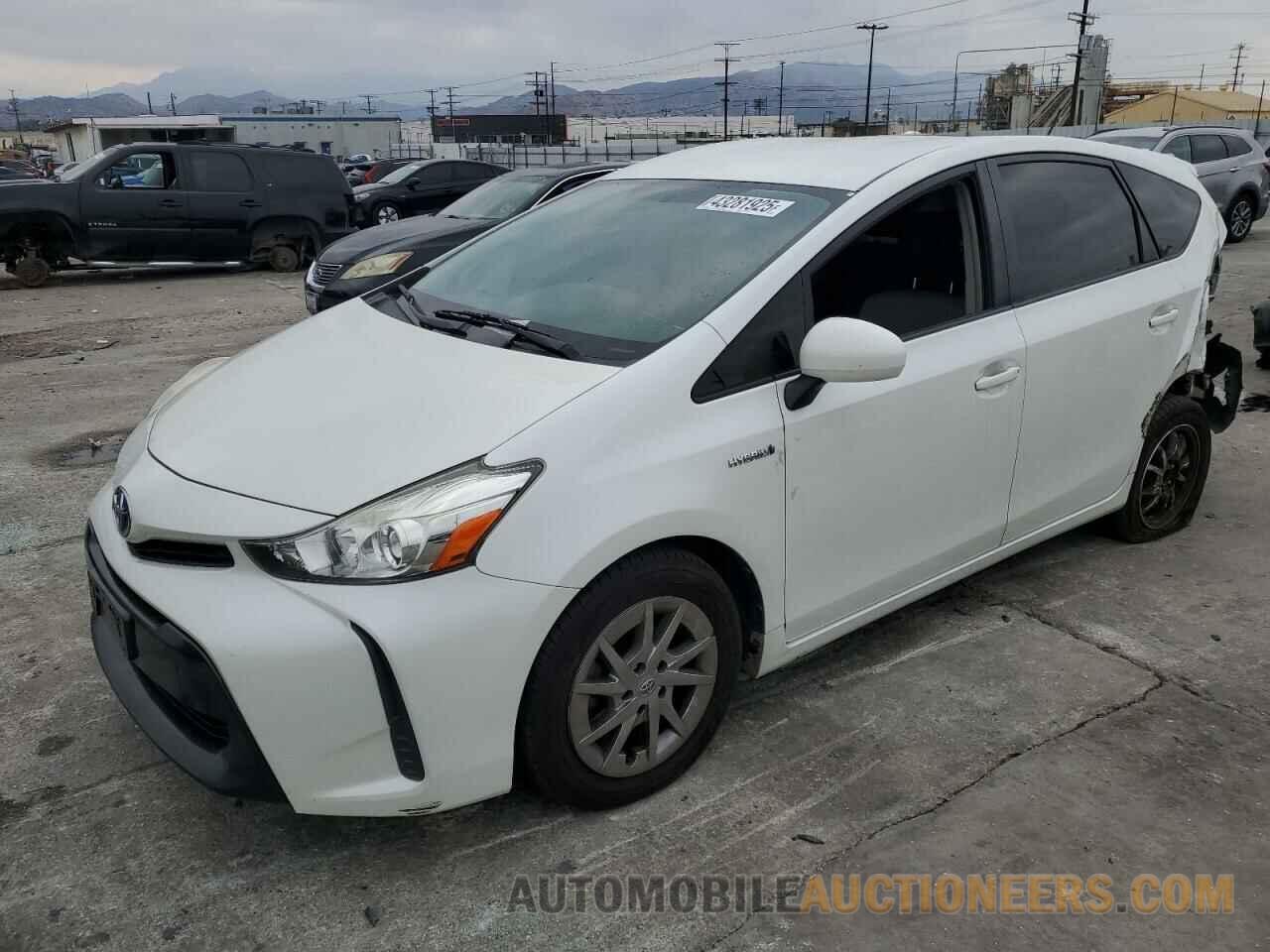 JTDZN3EU4GJ041662 TOYOTA PRIUS 2016