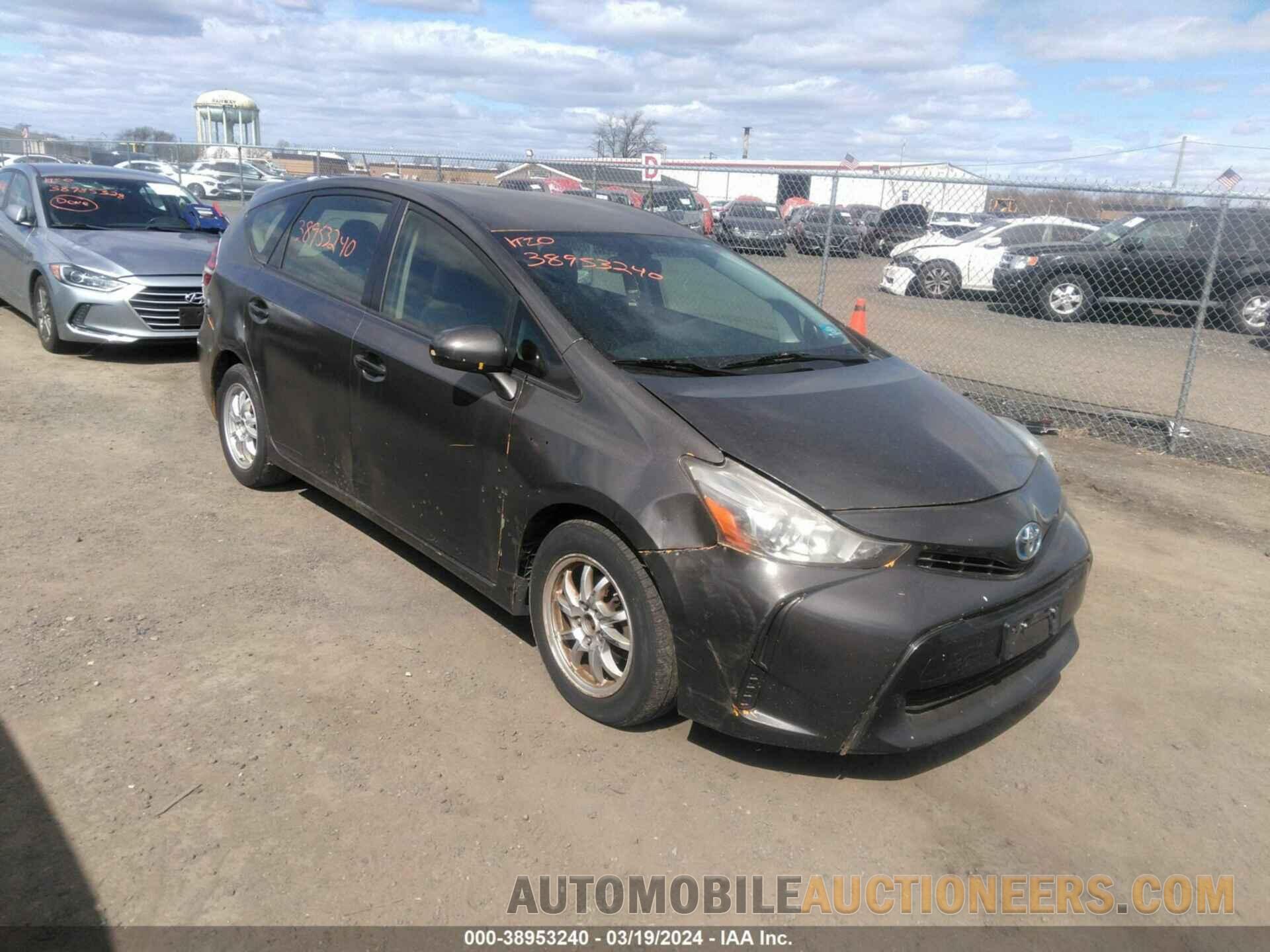 JTDZN3EU4GJ042830 TOYOTA PRIUS V 2016