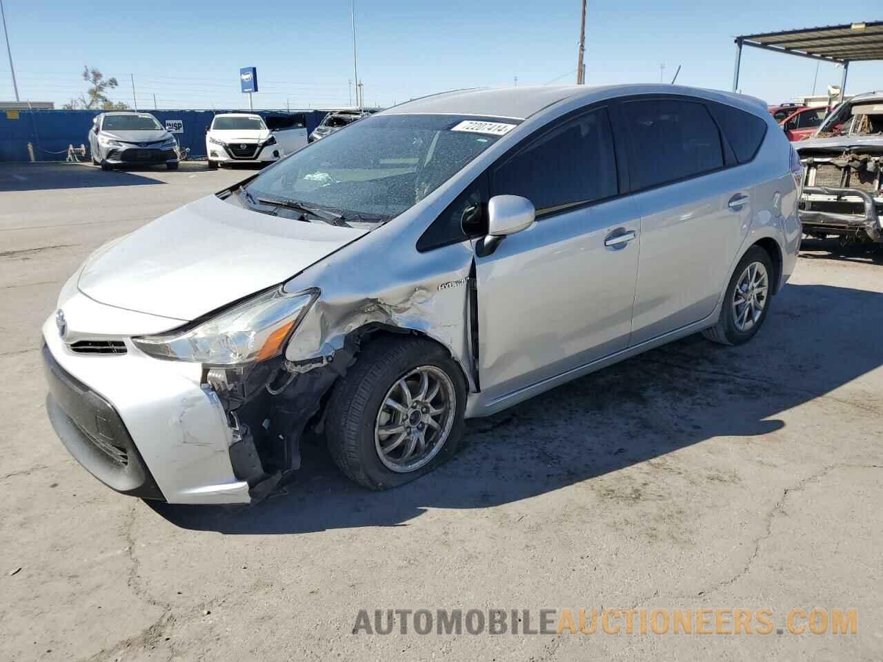 JTDZN3EU4GJ048353 TOYOTA PRIUS 2016