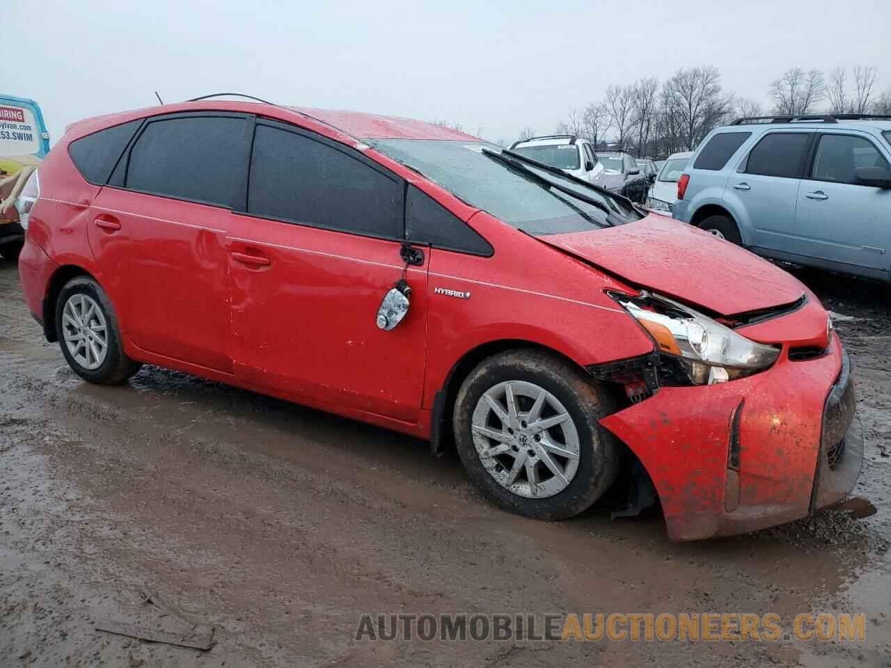 JTDZN3EU4GJ051897 TOYOTA PRIUS 2016