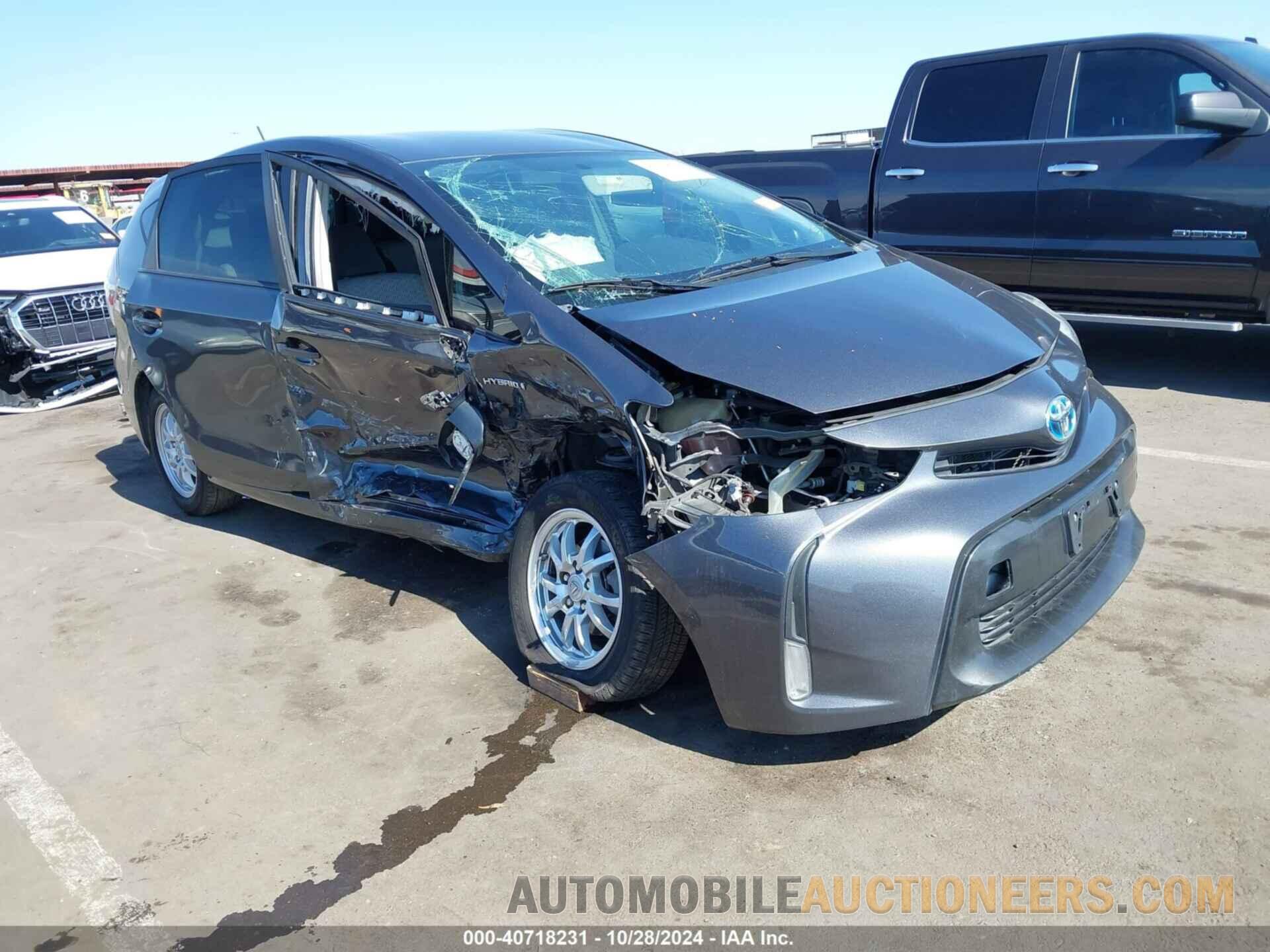 JTDZN3EU4GJ053617 TOYOTA PRIUS V 2016