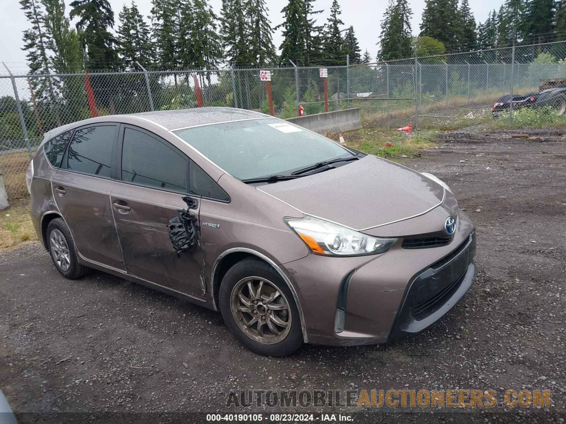 JTDZN3EU4HJ071469 TOYOTA PRIUS V 2017