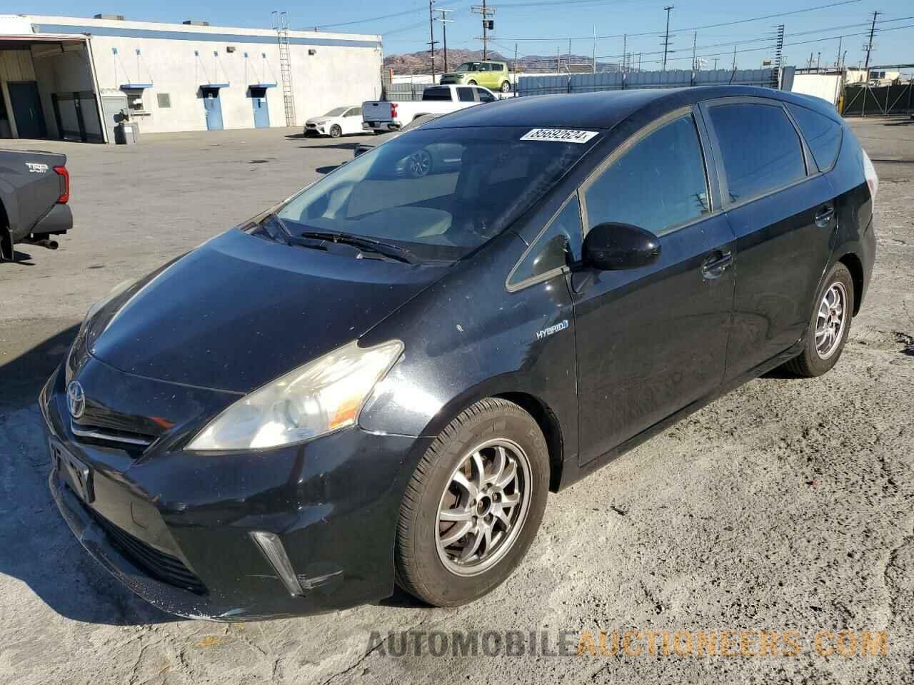 JTDZN3EU5C3065368 TOYOTA PRIUS 2012