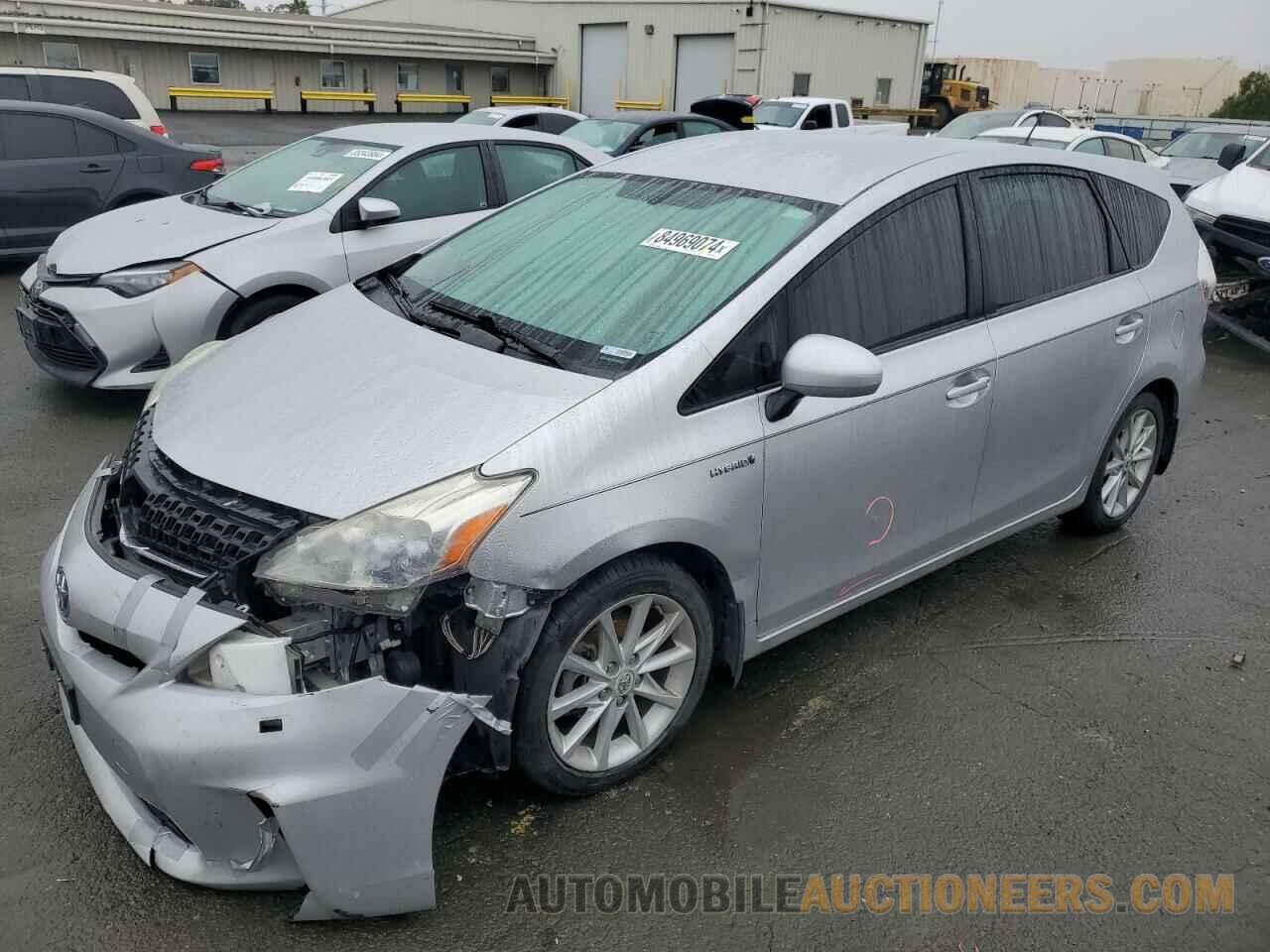 JTDZN3EU5C3065628 TOYOTA PRIUS 2012