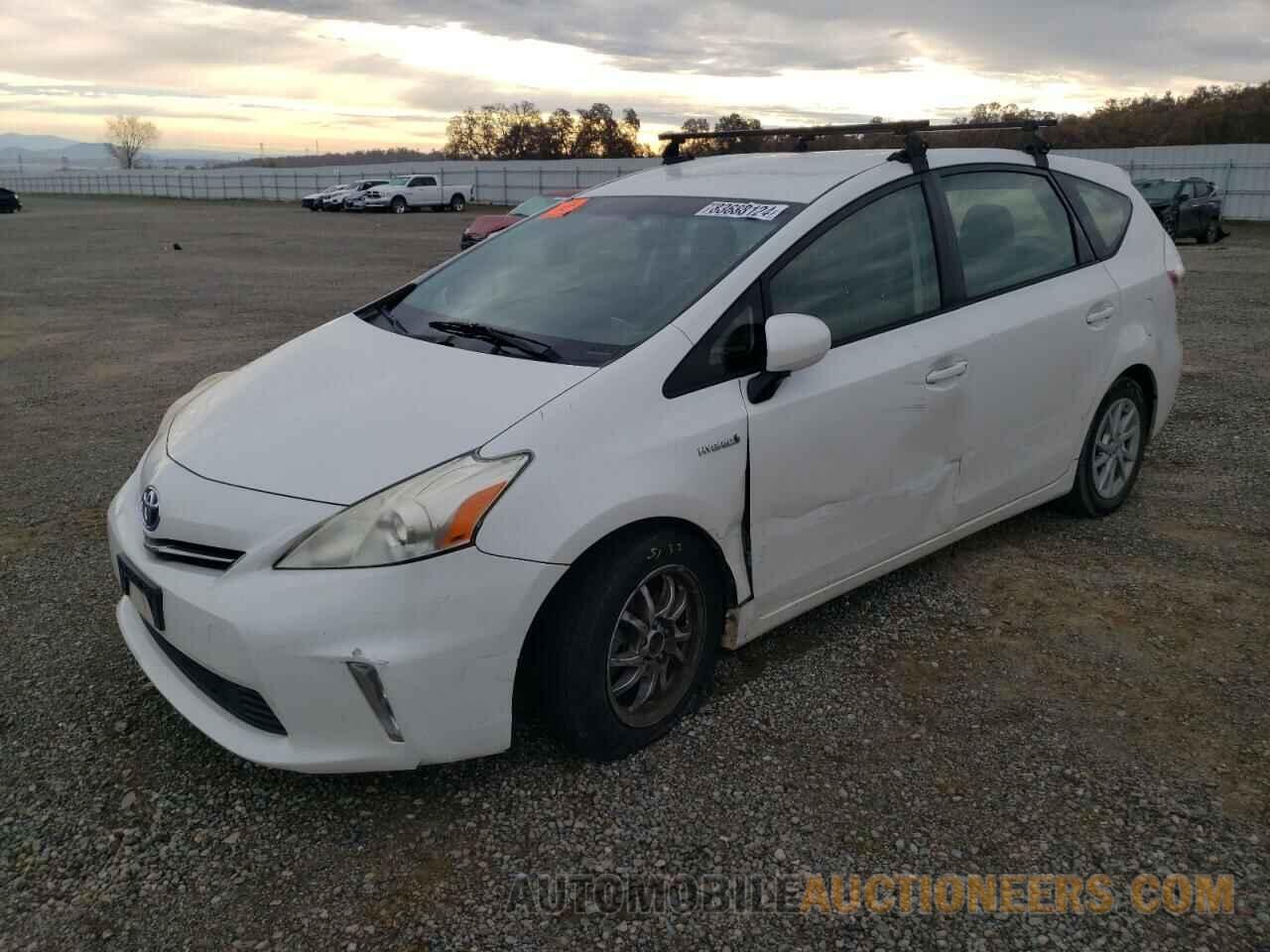 JTDZN3EU5C3090058 TOYOTA PRIUS 2012