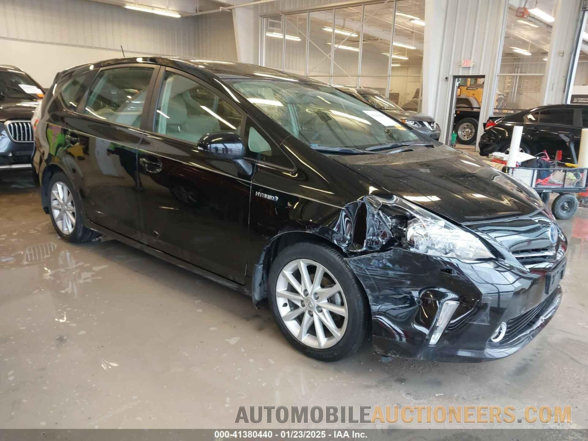 JTDZN3EU5C3138772 TOYOTA PRIUS V 2012