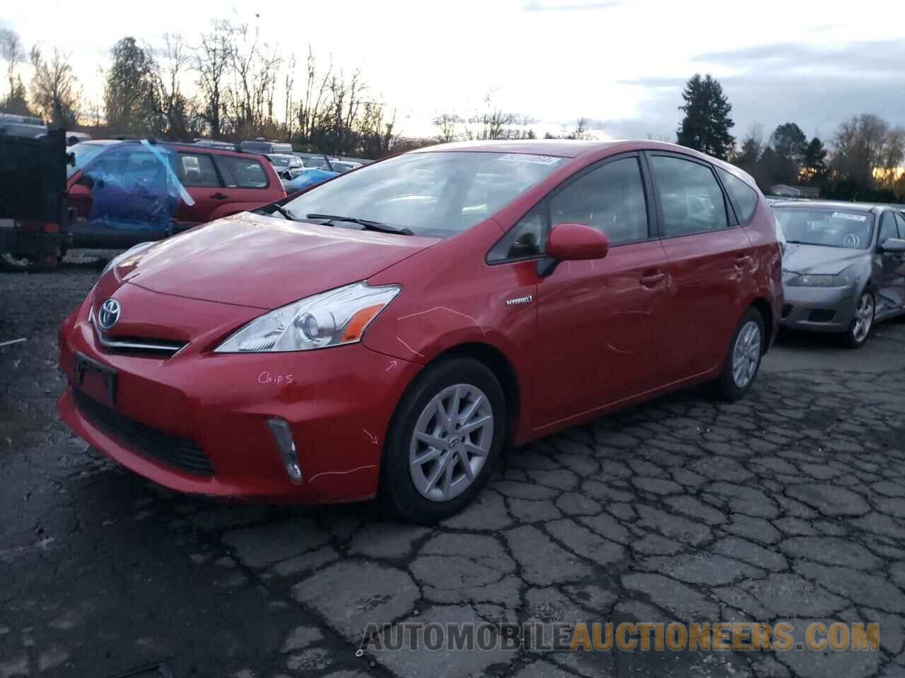 JTDZN3EU5C3146242 TOYOTA PRIUS 2012