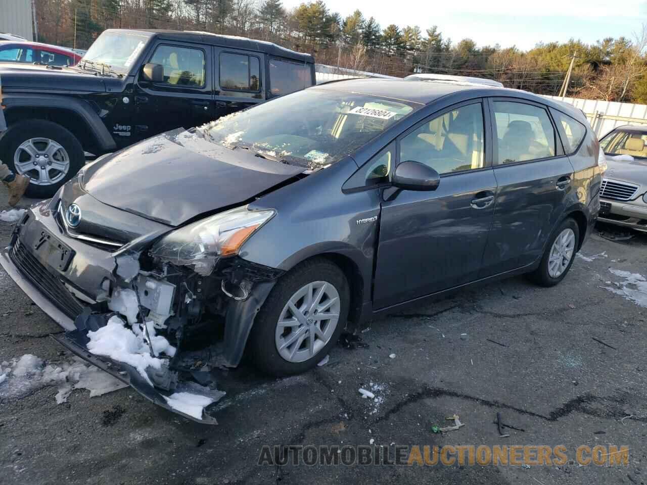 JTDZN3EU5C3159380 TOYOTA PRIUS 2012