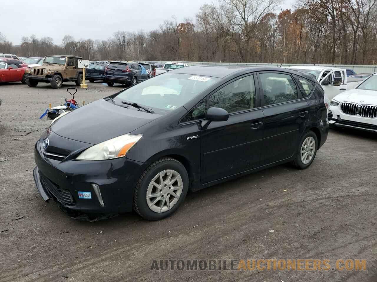 JTDZN3EU5C3169908 TOYOTA PRIUS 2012